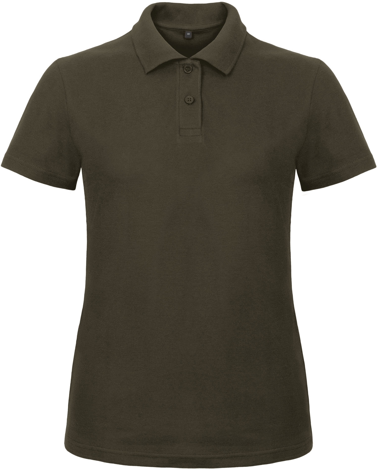 POLO FEMME ID.001 Brown Marron, à personnaliser avec le logo de votre club. POLO FEMME ID.001 Brown Marron