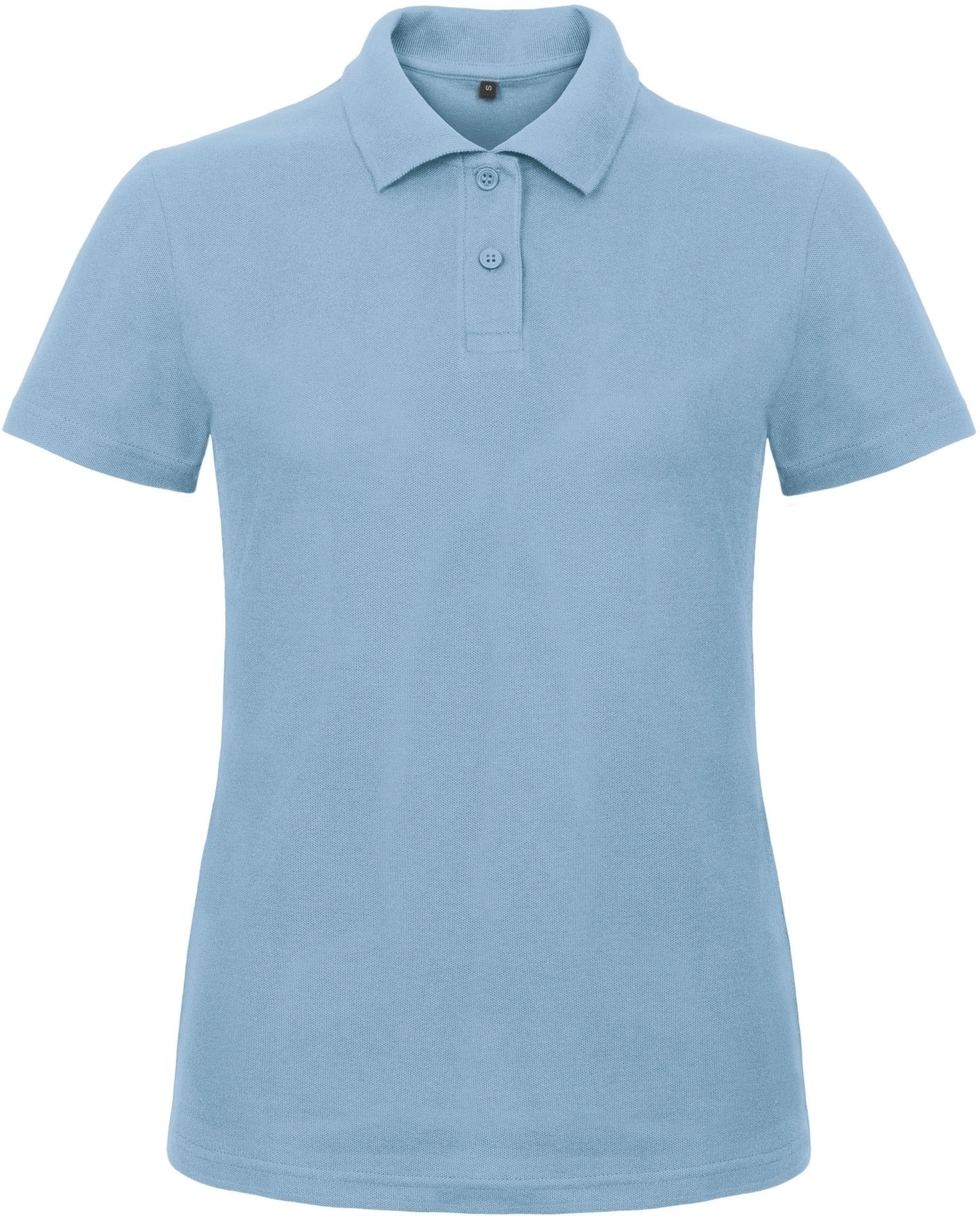 POLO FEMME ID.001 Light Blue Bleu, à personnaliser avec le logo de votre club. POLO FEMME ID.001 Light Blue Bleu