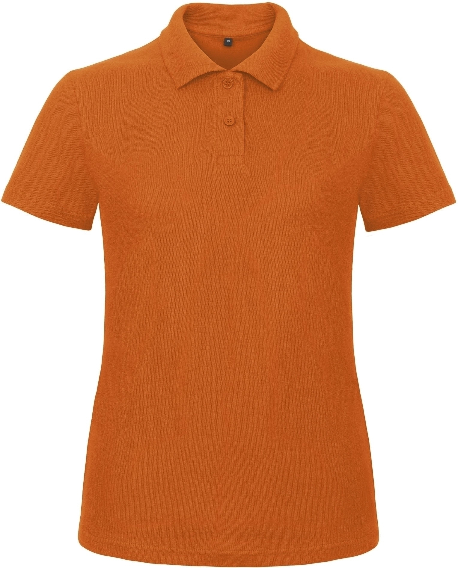 POLO FEMME ID.001 Orange Orange, à personnaliser avec le logo de votre club. POLO FEMME ID.001 Orange Orange