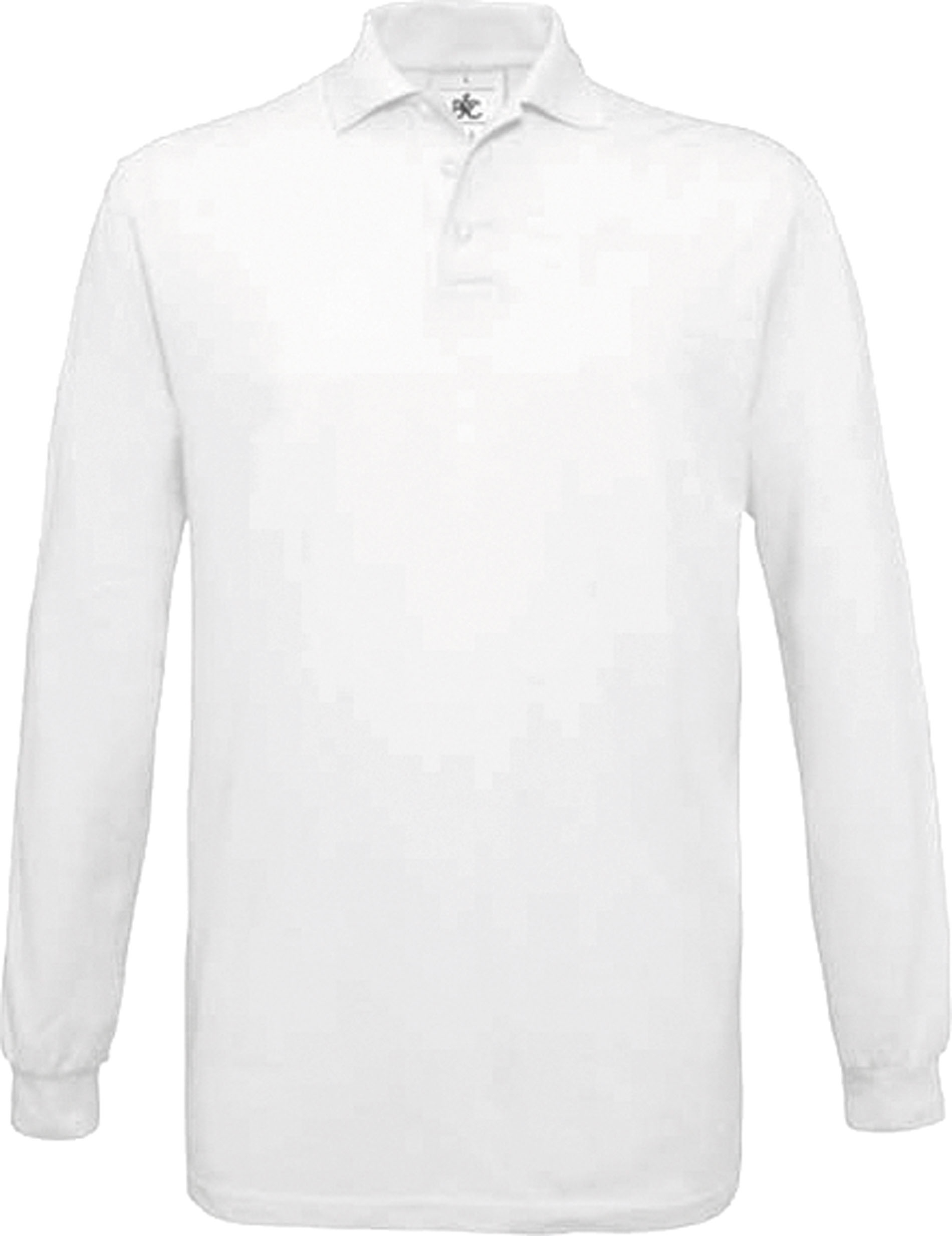 POLO HOMME SAFRAN MANCHES LONGUES White Blanc, Ã personnaliser avec le logo de votre club. POLO HOMME SAFRAN MANCHES LONGUES White Blanc