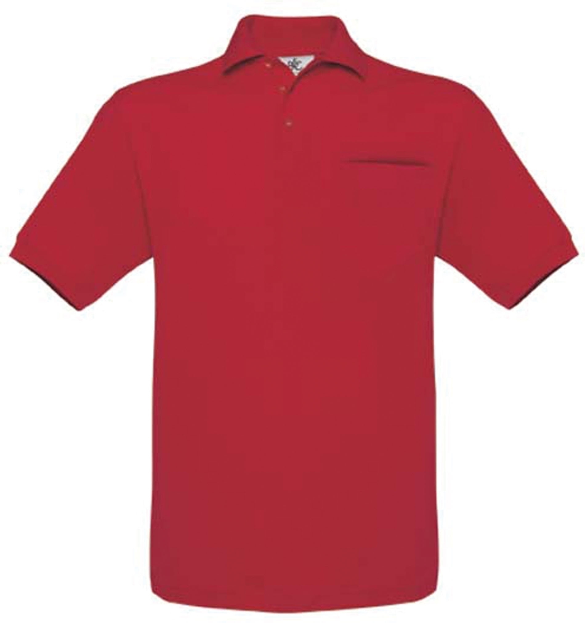 POLO SAFRAN POCKET Red Rouge, à personnaliser avec le logo de votre club. POLO SAFRAN POCKET Red Rouge