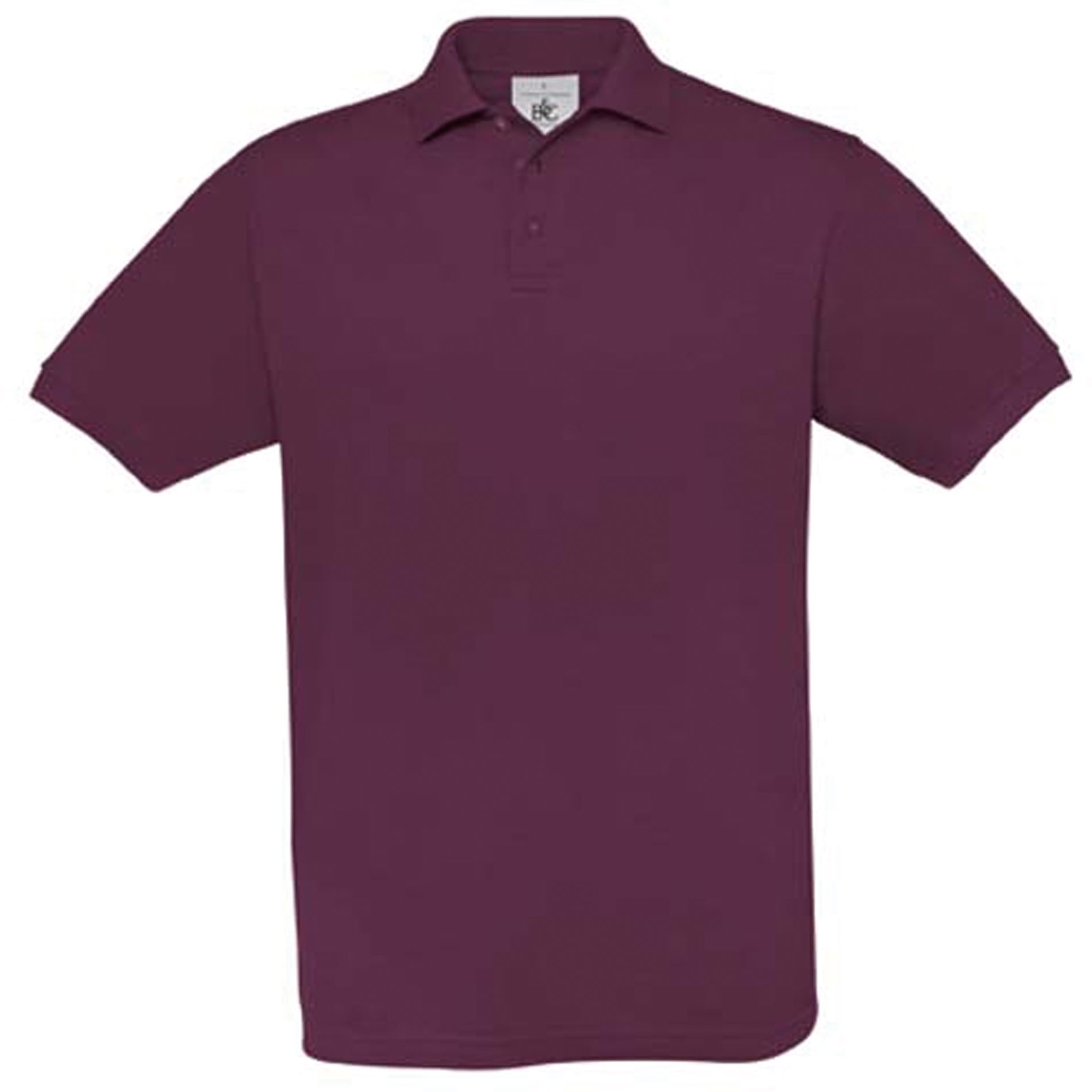 POLO HOMME SAFRAN Bordeaux Burgundy, Ã personnaliser avec le logo de votre club. POLO HOMME SAFRAN Bordeaux Burgundy