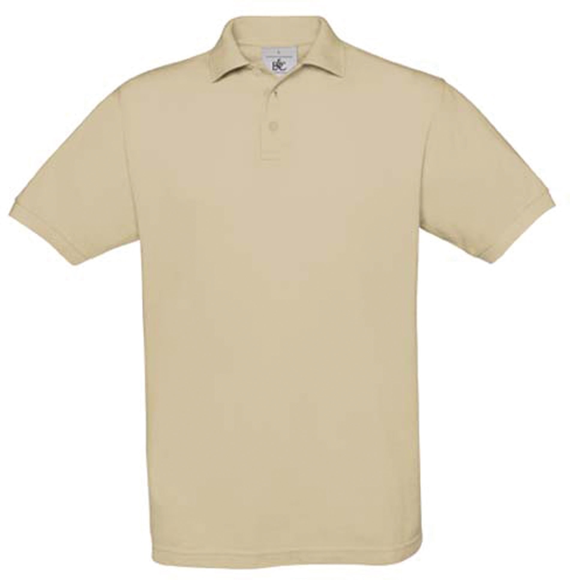 POLO HOMME SAFRAN Beige Sand, Ã personnaliser avec le logo de votre club. POLO HOMME SAFRAN Beige Sand
