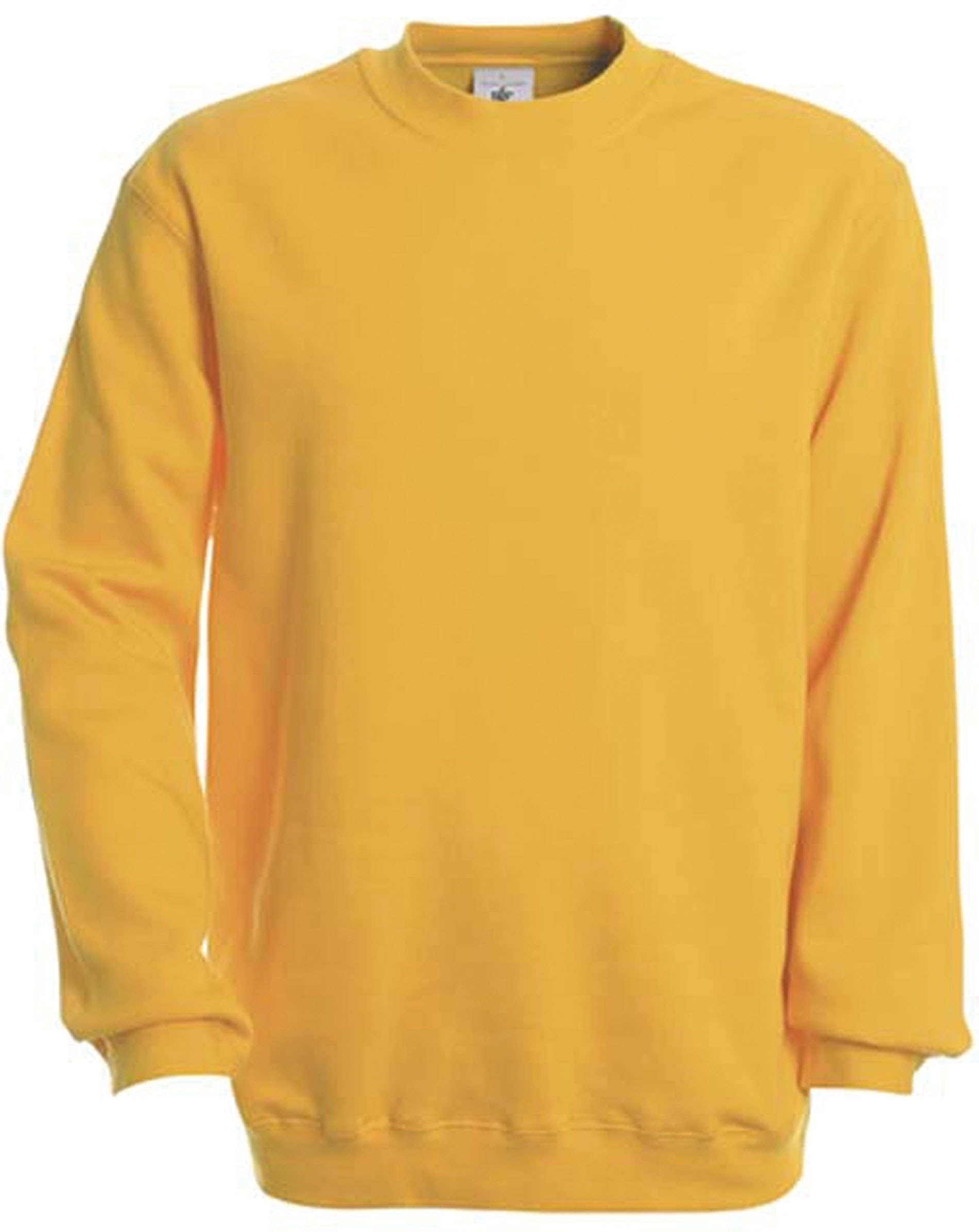SWEAT-SHIRT COL ROND Gold Jaune, à personnaliser avec le logo de votre club. SWEAT-SHIRT COL ROND Gold Jaune
