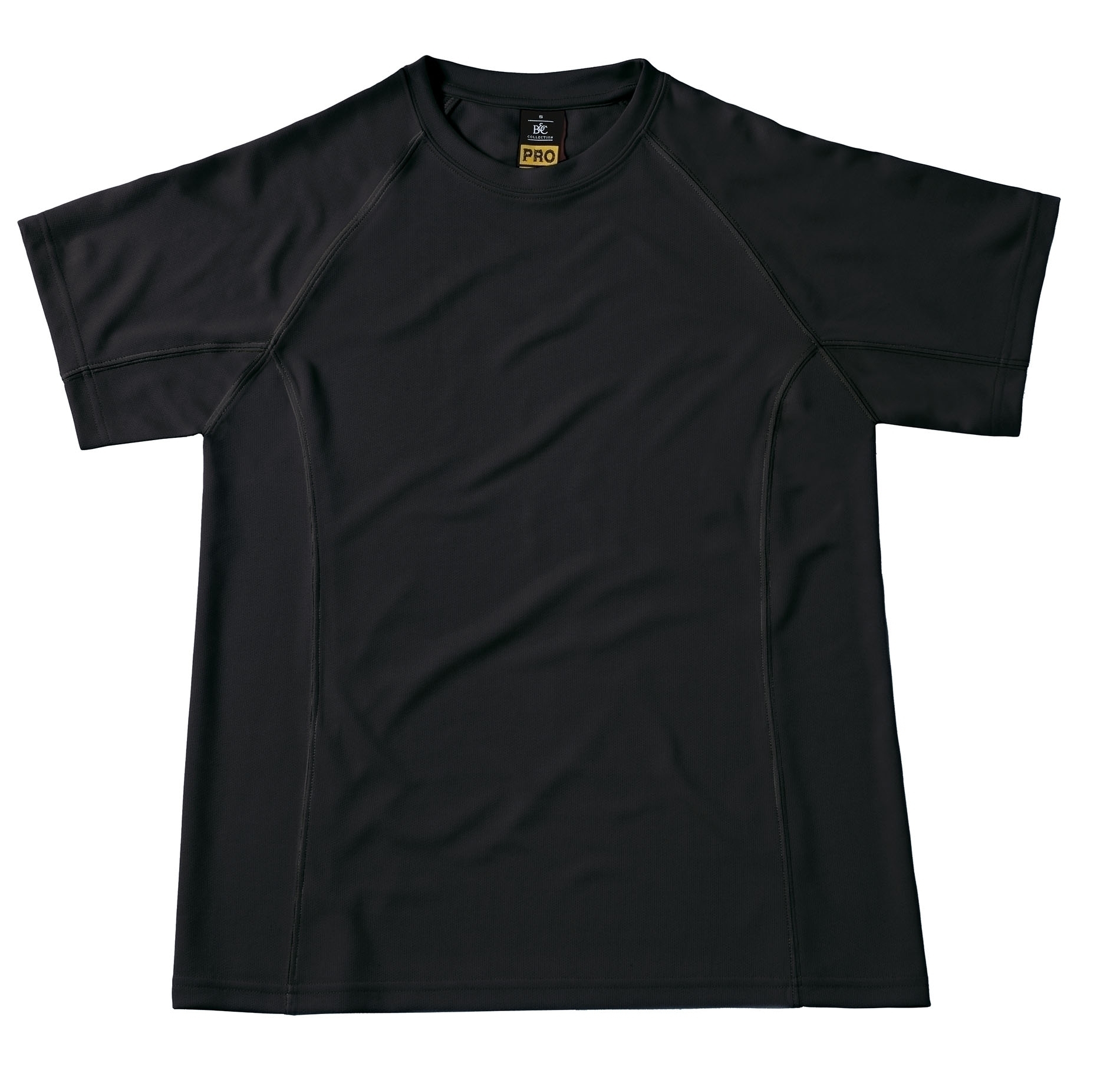 T-SHIRT COOLPOWER PRO Black Noir, à personnaliser avec le logo de votre club. T-SHIRT COOLPOWER PRO Black Noir
