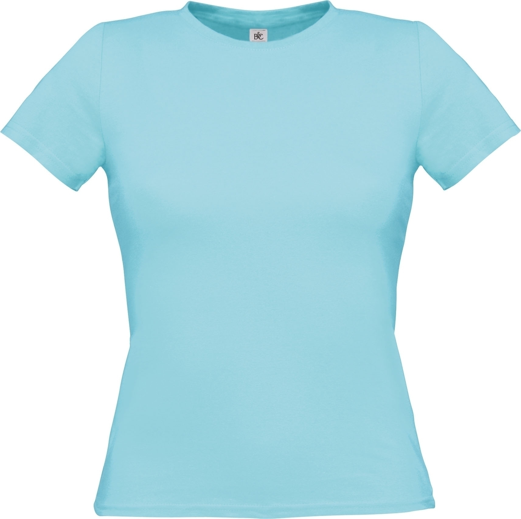 T-SHIRT FEMME WOMEN-ONLY Turquoise Bleu, à personnaliser avec le logo de votre club. T-SHIRT FEMME WOMEN-ONLY Turquoise Bleu