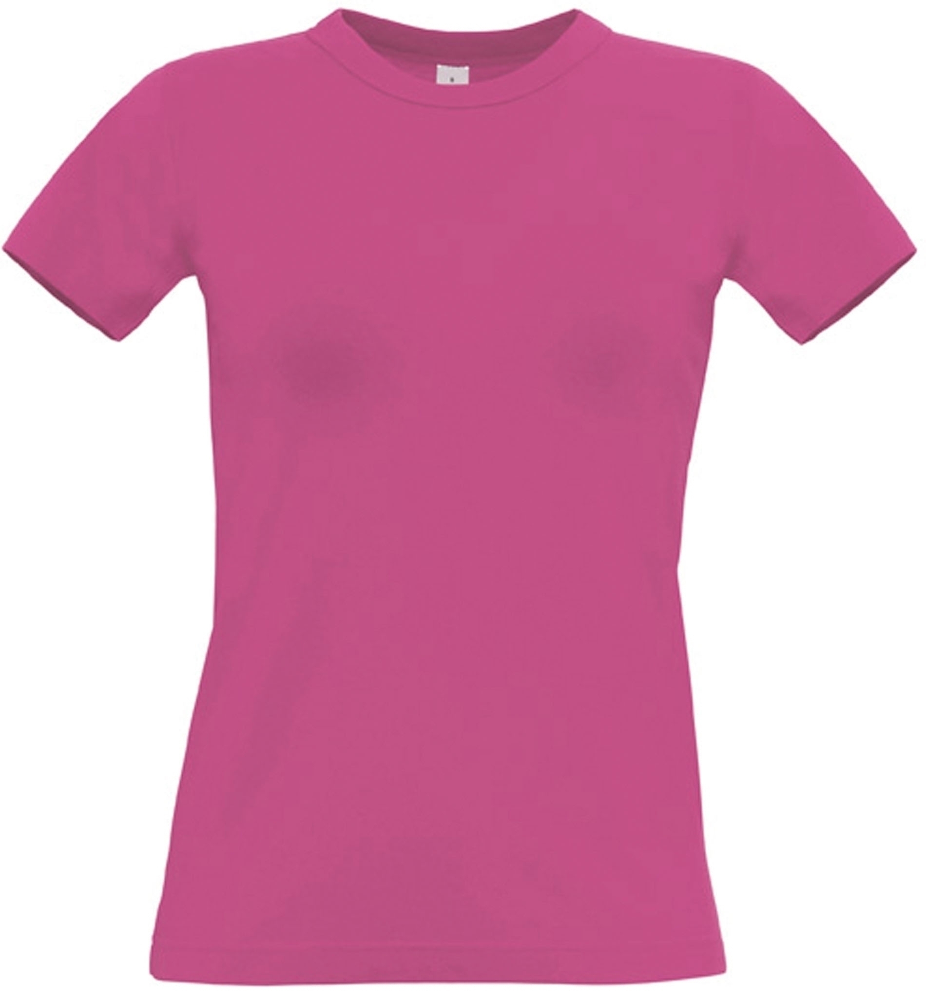 T-SHIRT FEMME EXACT190 Fuchsia Rose, à personnaliser avec le logo de votre club. T-SHIRT FEMME EXACT190 Fuchsia Rose