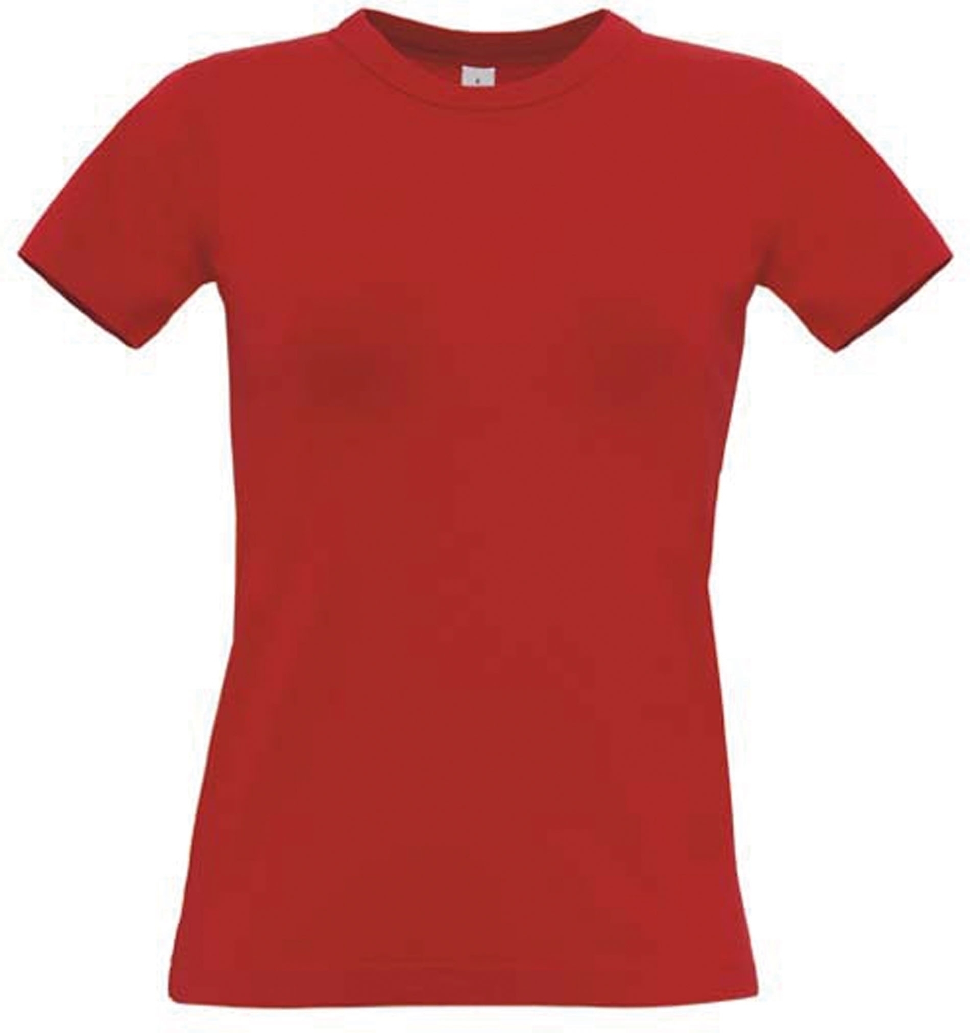 T-SHIRT FEMME EXACT190 Rouge Red, à personnaliser avec le logo de votre club. T-SHIRT FEMME EXACT190 Rouge Red