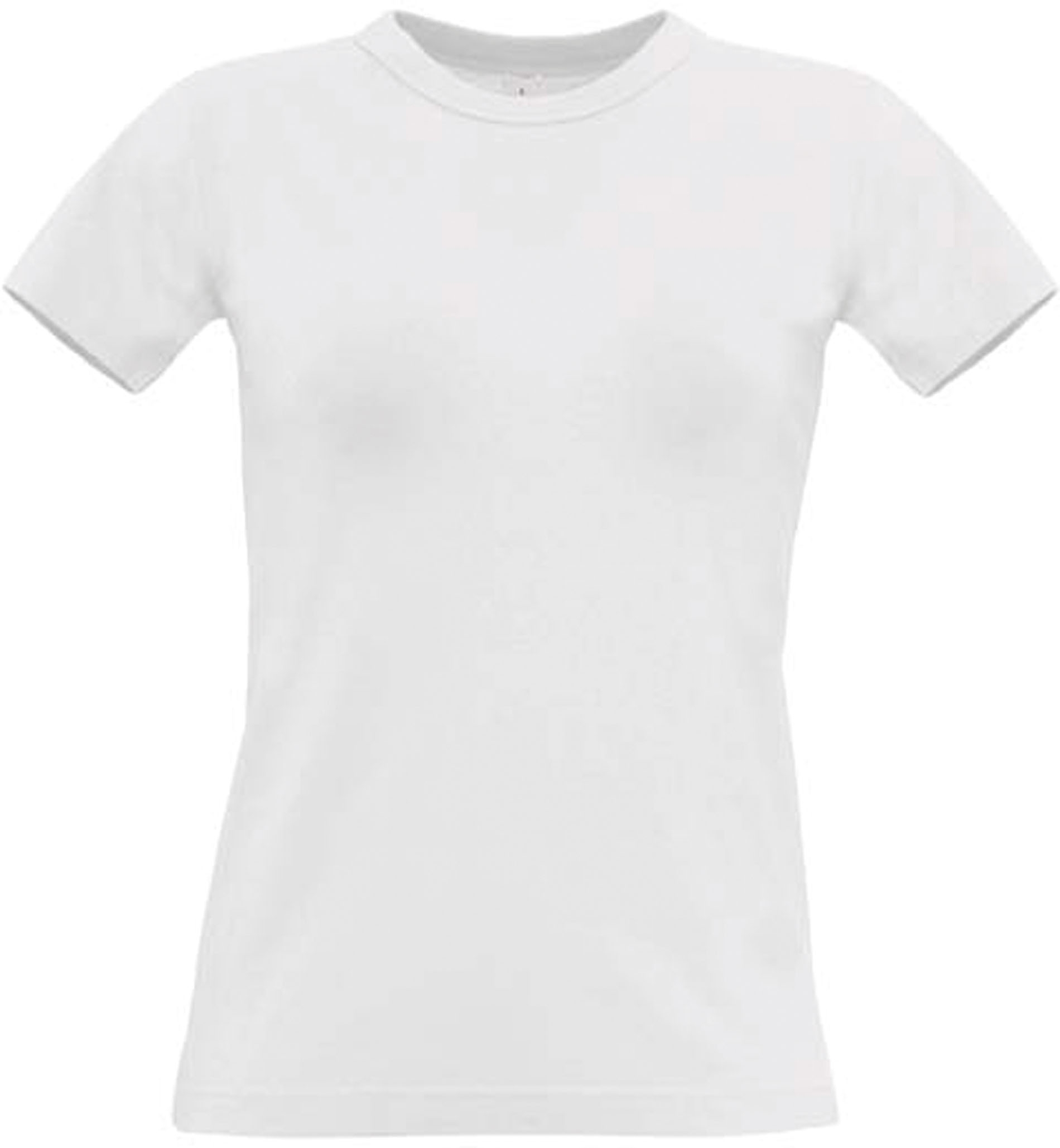T-SHIRT FEMME EXACT190 White Blanc, à personnaliser avec le logo de votre club. T-SHIRT FEMME EXACT190 White Blanc