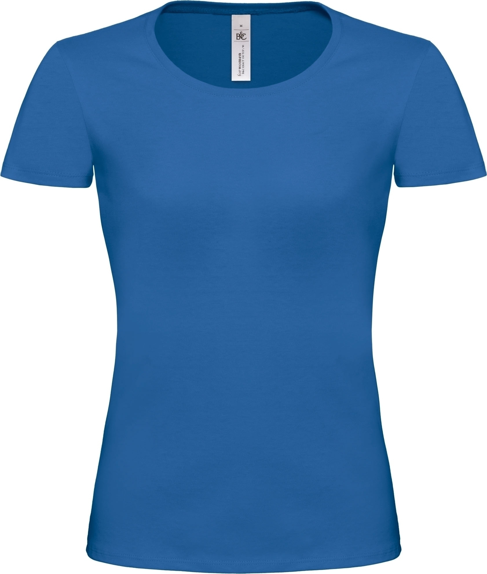 T-SHIRT COL BATEAU FEMME EXACT190 Royal Blue Bleu, à personnaliser avec le logo de votre club. T-SHIRT COL BATEAU FEMME EXACT190 Royal Blue Bleu