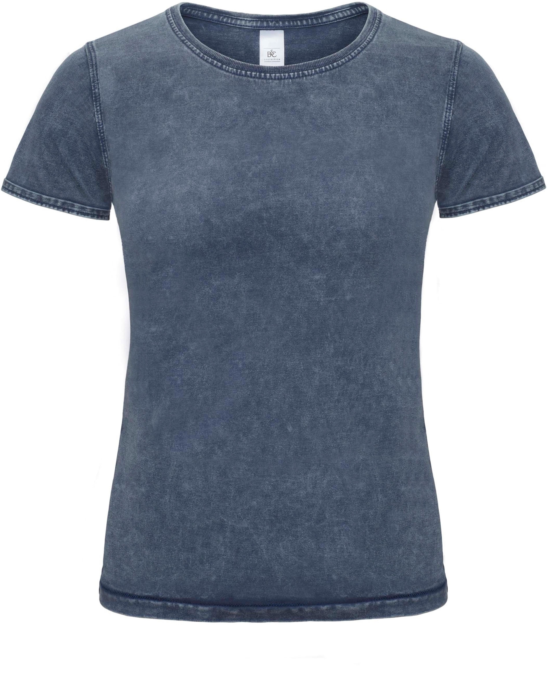 T-SHIRT FEMME DNM EDITING Raw Blue Bleu, à personnaliser avec le logo de votre club. T-SHIRT FEMME DNM EDITING Raw Blue Bleu
