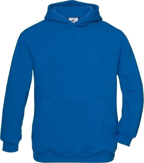 SWEAT-SHIRT CAPUCHE ENFANT Royal Blue Bleu, Ã personnaliser avec le logo de votre club. SWEAT-SHIRT CAPUCHE ENFANT Royal Blue Bleu