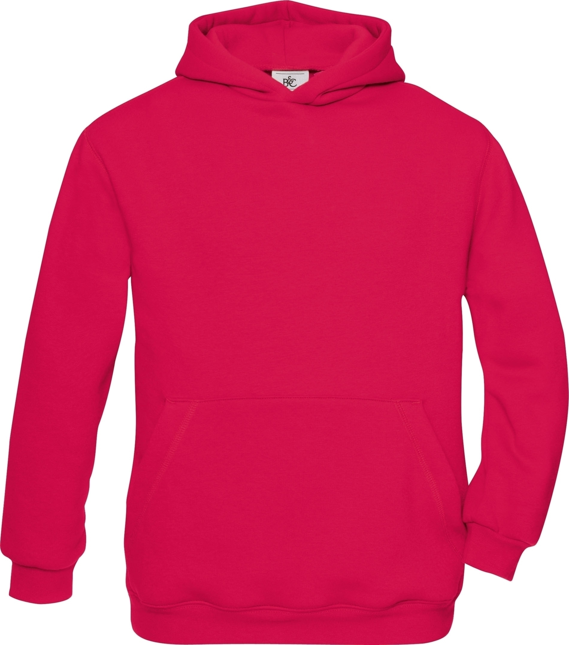 SWEAT-SHIRT CAPUCHE ENFANT Sorbet rose, Ã personnaliser avec le logo de votre club. SWEAT-SHIRT CAPUCHE ENFANT Sorbet rose