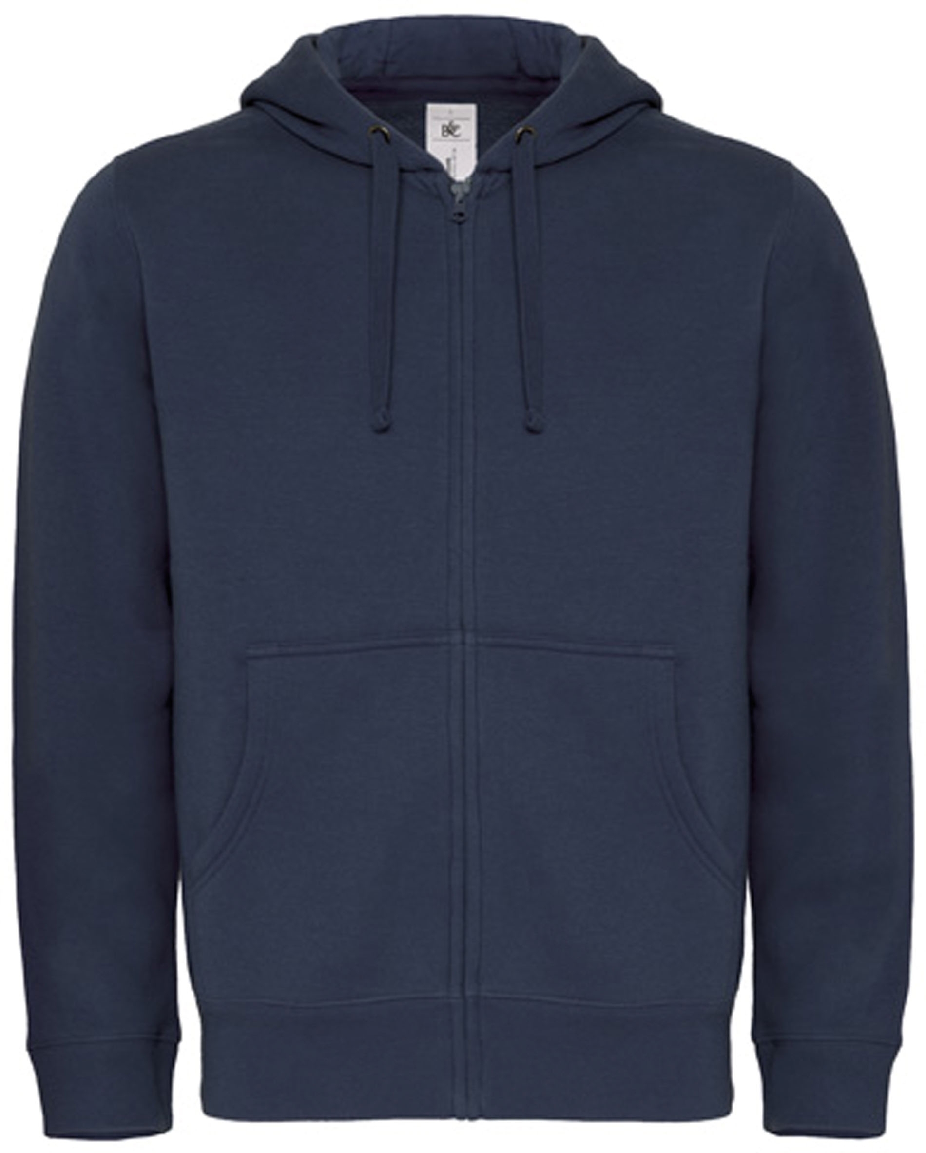 SWEAT-SHIRT HOMME ZIPPÉ CAPUCHE Navy Bleu, à personnaliser avec le logo de votre club. SWEAT-SHIRT HOMME ZIPPÉ CAPUCHE Navy Bleu