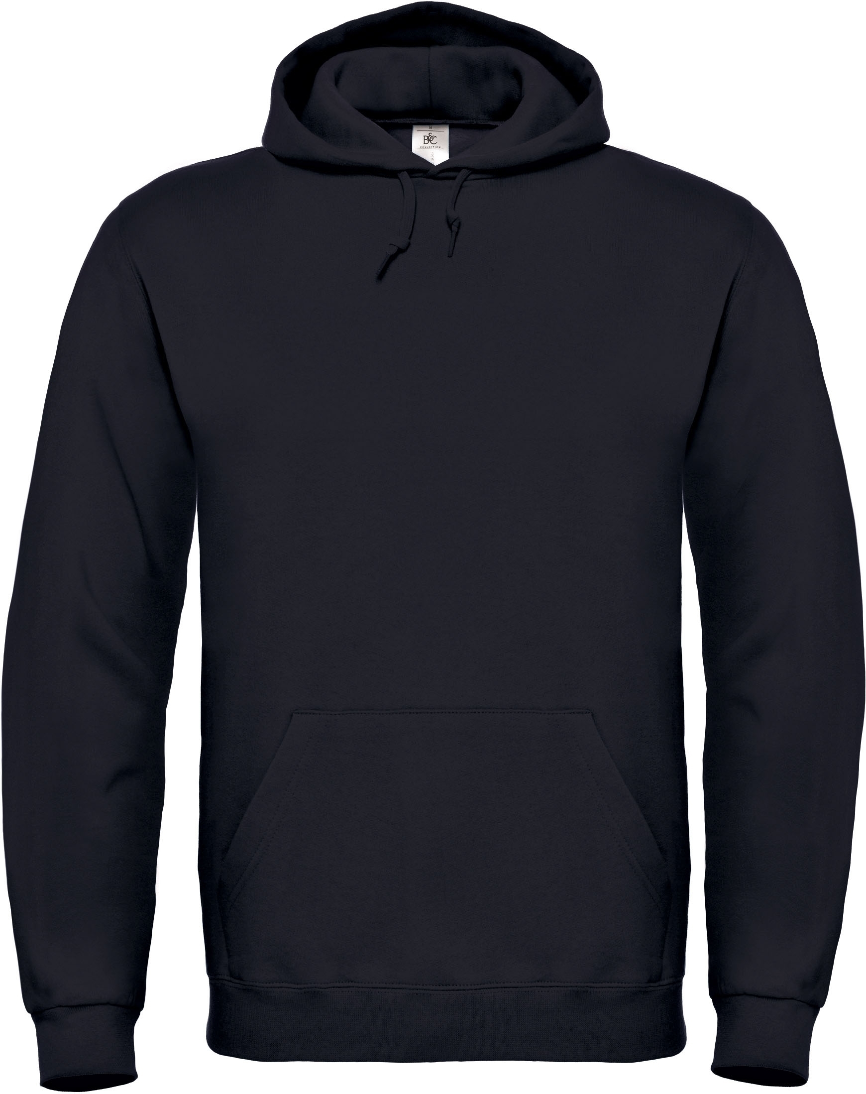 SWEAT-SHIRT CAPUCHE ID.003 Black Noir, à personnaliser avec le logo de votre club. SWEAT-SHIRT CAPUCHE ID.003 Black Noir
