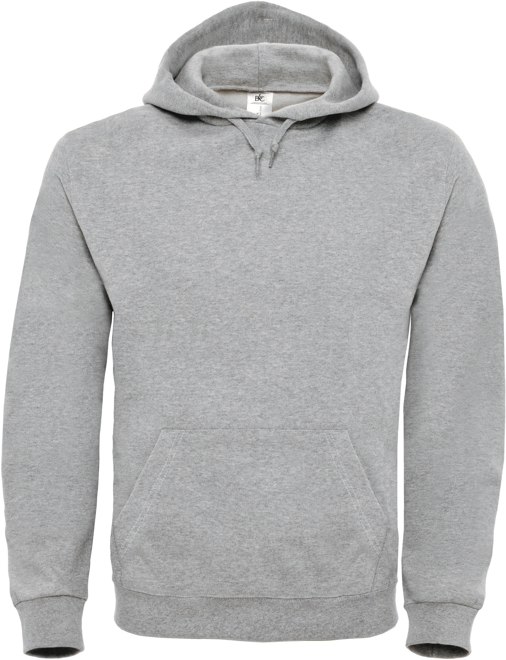 SWEAT-SHIRT CAPUCHE ID.003 Heather Grey Gris, à personnaliser avec le logo de votre club. SWEAT-SHIRT CAPUCHE ID.003 Heather Grey Gris