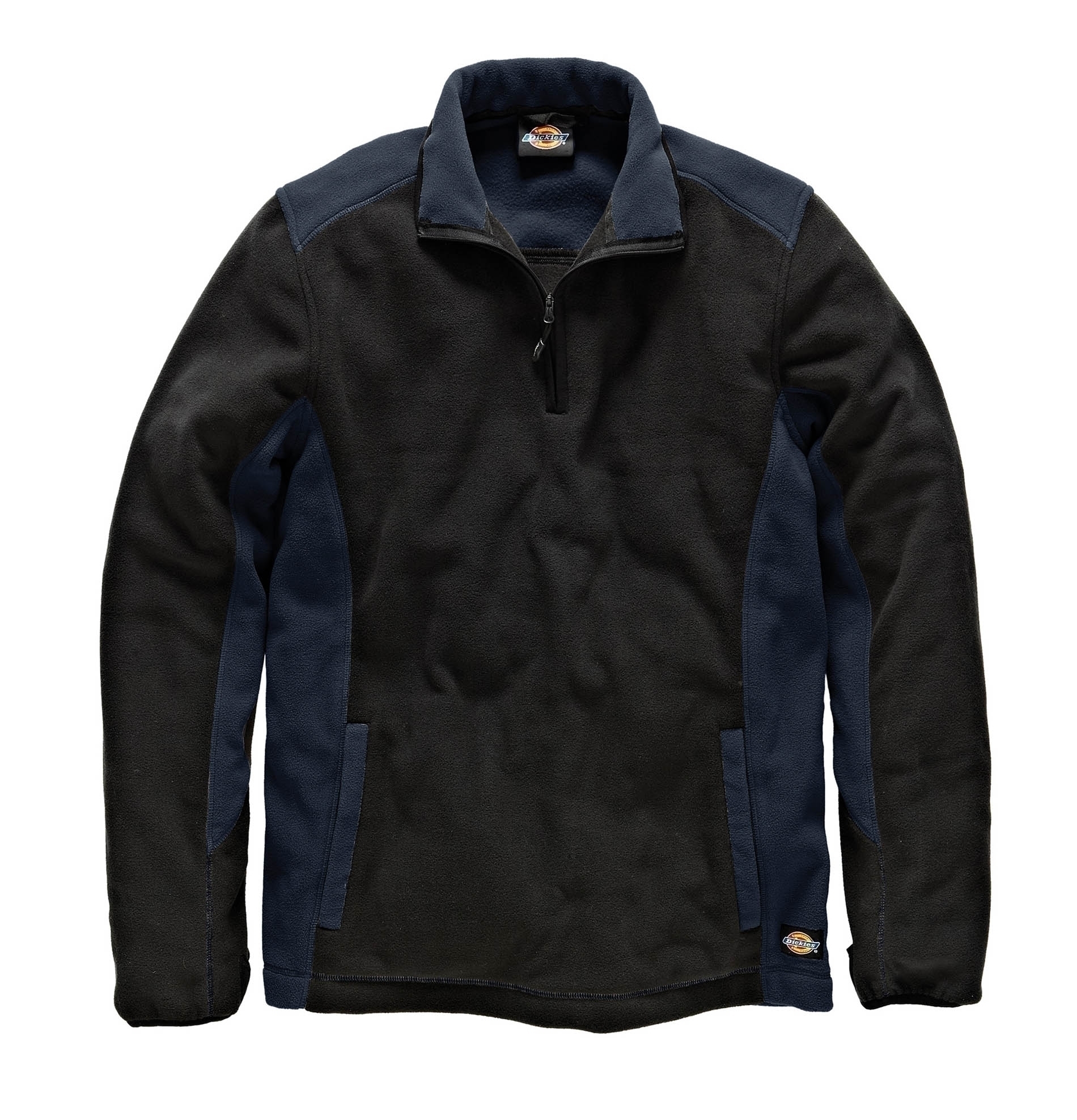MICROPOLAIRE COL ZIPPÉ TWO TONE Navy / Black Bleu, à personnaliser avec le logo de votre club. MICROPOLAIRE COL ZIPPÉ TWO TONE Navy / Black Bleu
