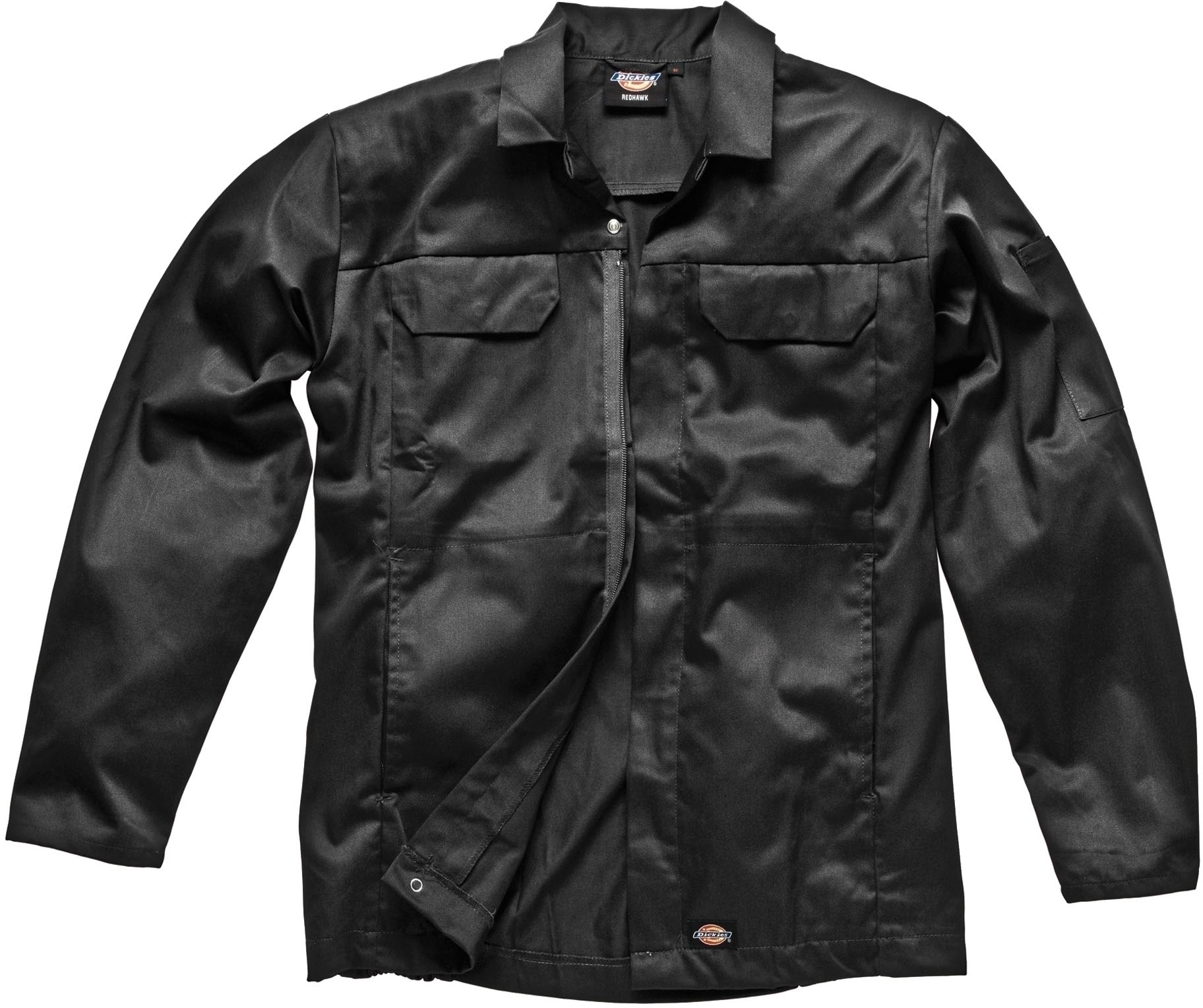 VESTE REDHAWK Black Noir, Ã personnaliser avec le logo de votre club. VESTE REDHAWK Black Noir