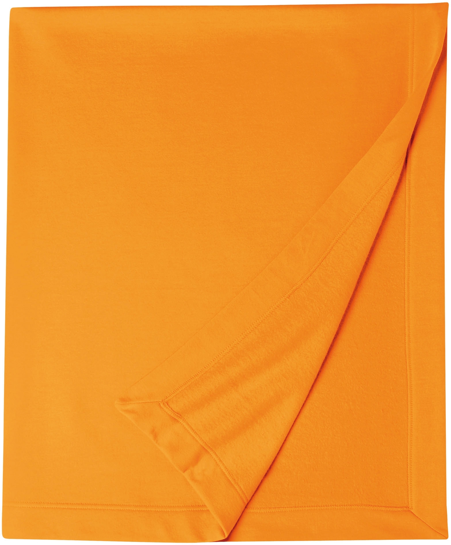 PLAID MOLLETON DRYBLEND® Tennessee Orange Orange