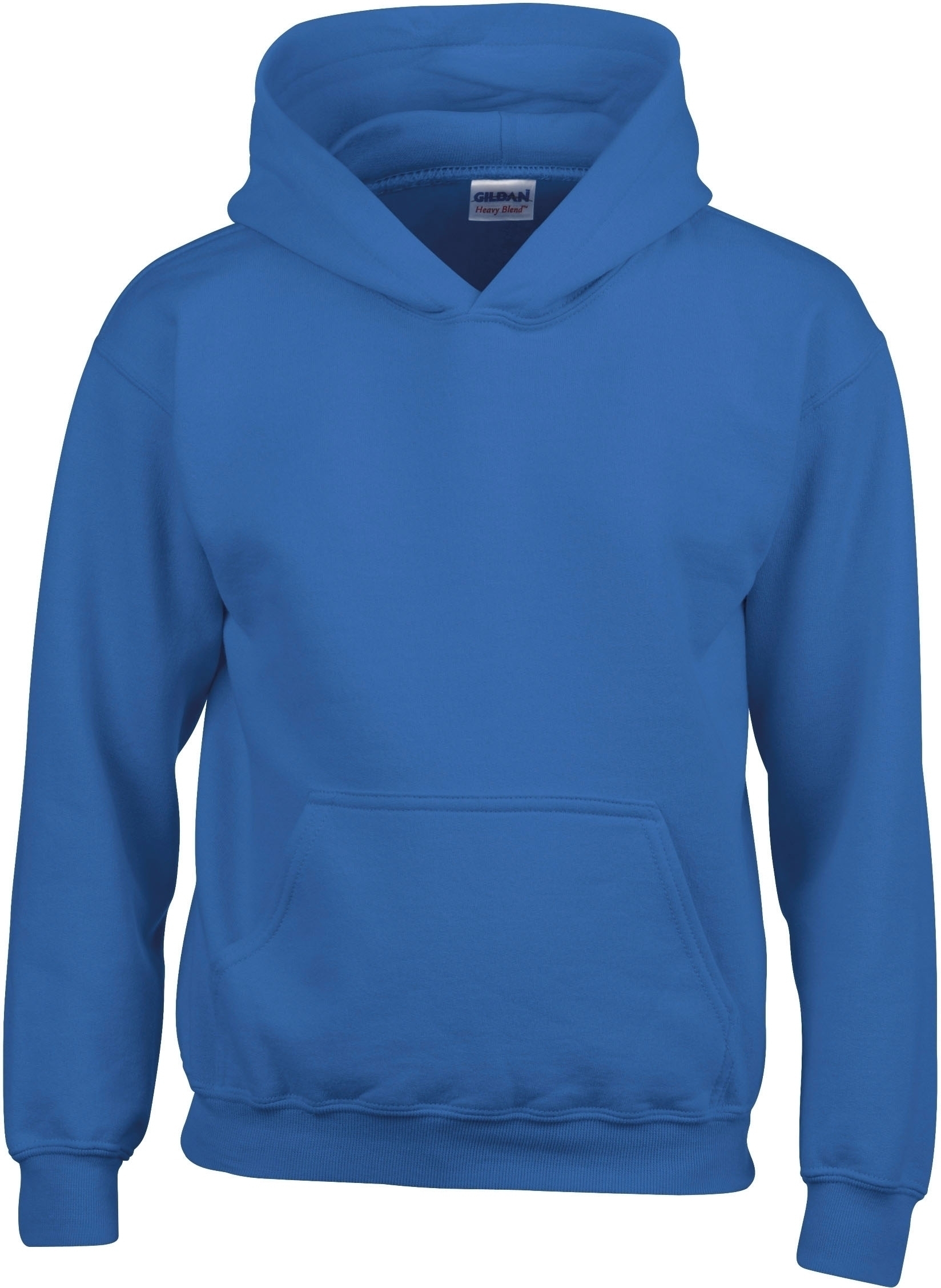 SWEAT-SHIRT ENFANT CAPUCHE HEAVY BLEND™ Royal Blue Bleu, à personnaliser avec le logo de votre club. SWEAT-SHIRT ENFANT CAPUCHE HEAVY BLEND™ Royal Blue Bleu