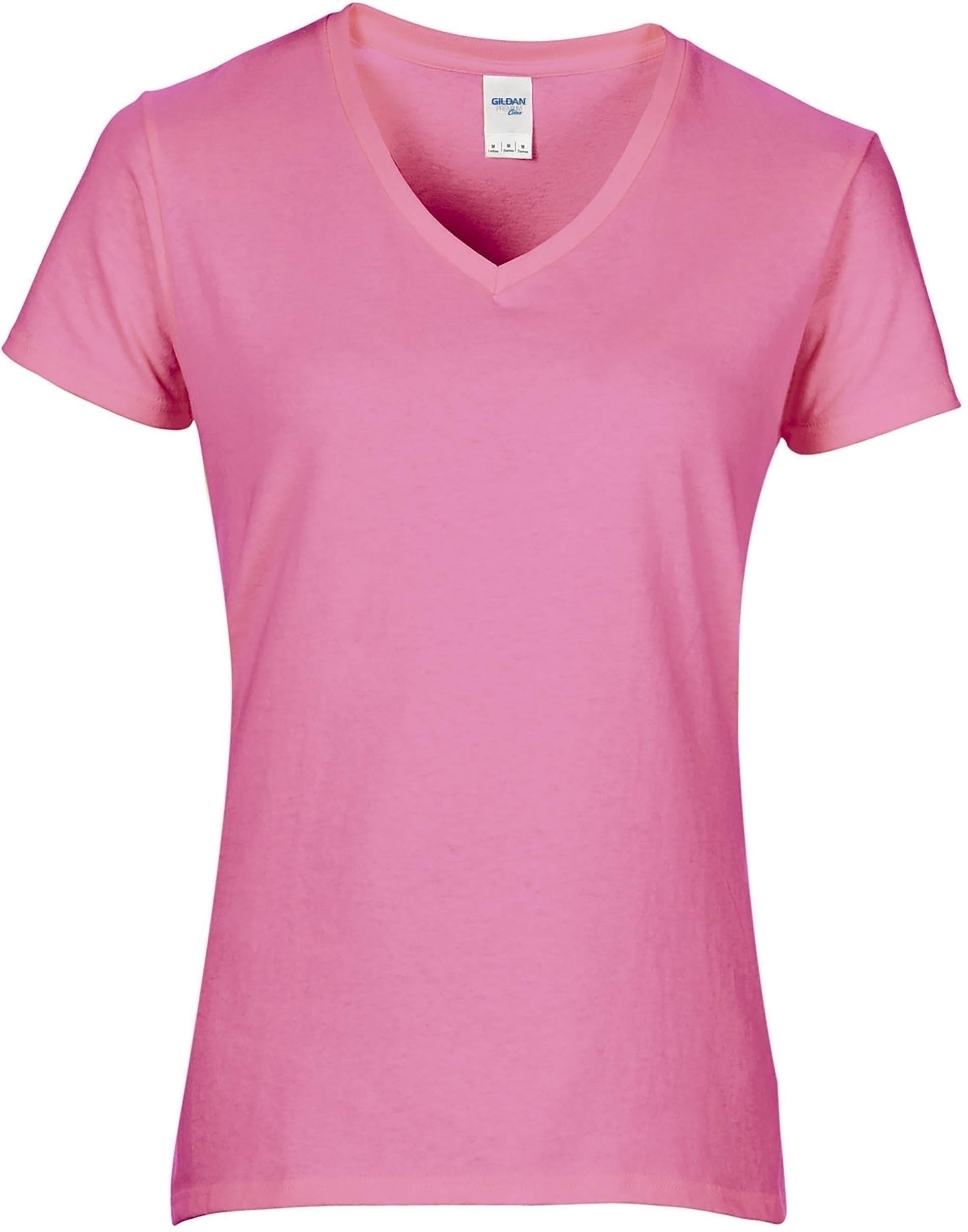 T-shirt Femme Col V Premium Azalea Violet, à personnaliser avec le logo de votre club. T-shirt Femme Col V Premium Azalea Violet