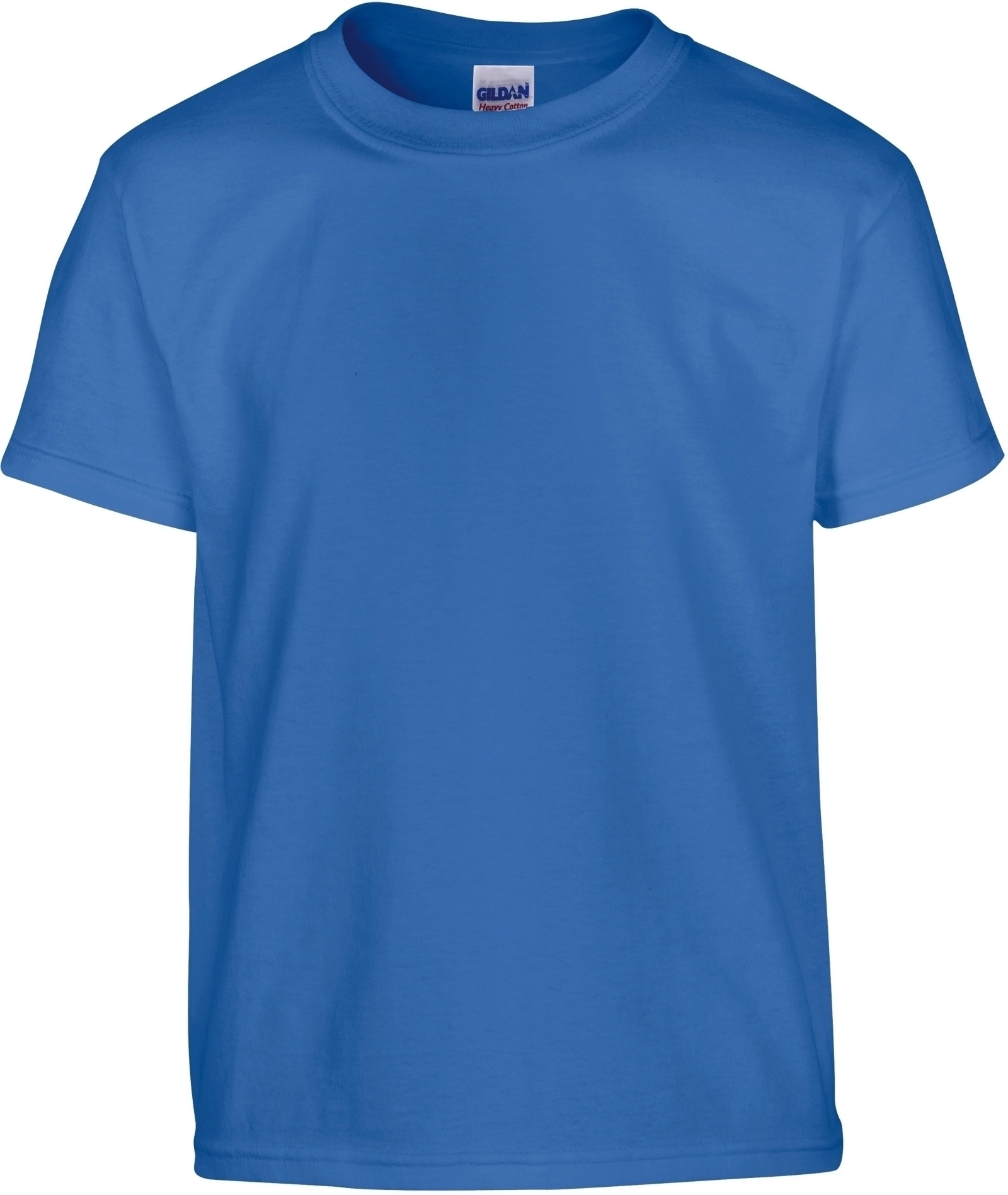 T-SHIRT ENFANT HEAVY Royal Blue Bleu, à personnaliser avec le logo de votre club. T-SHIRT ENFANT HEAVY Royal Blue Bleu