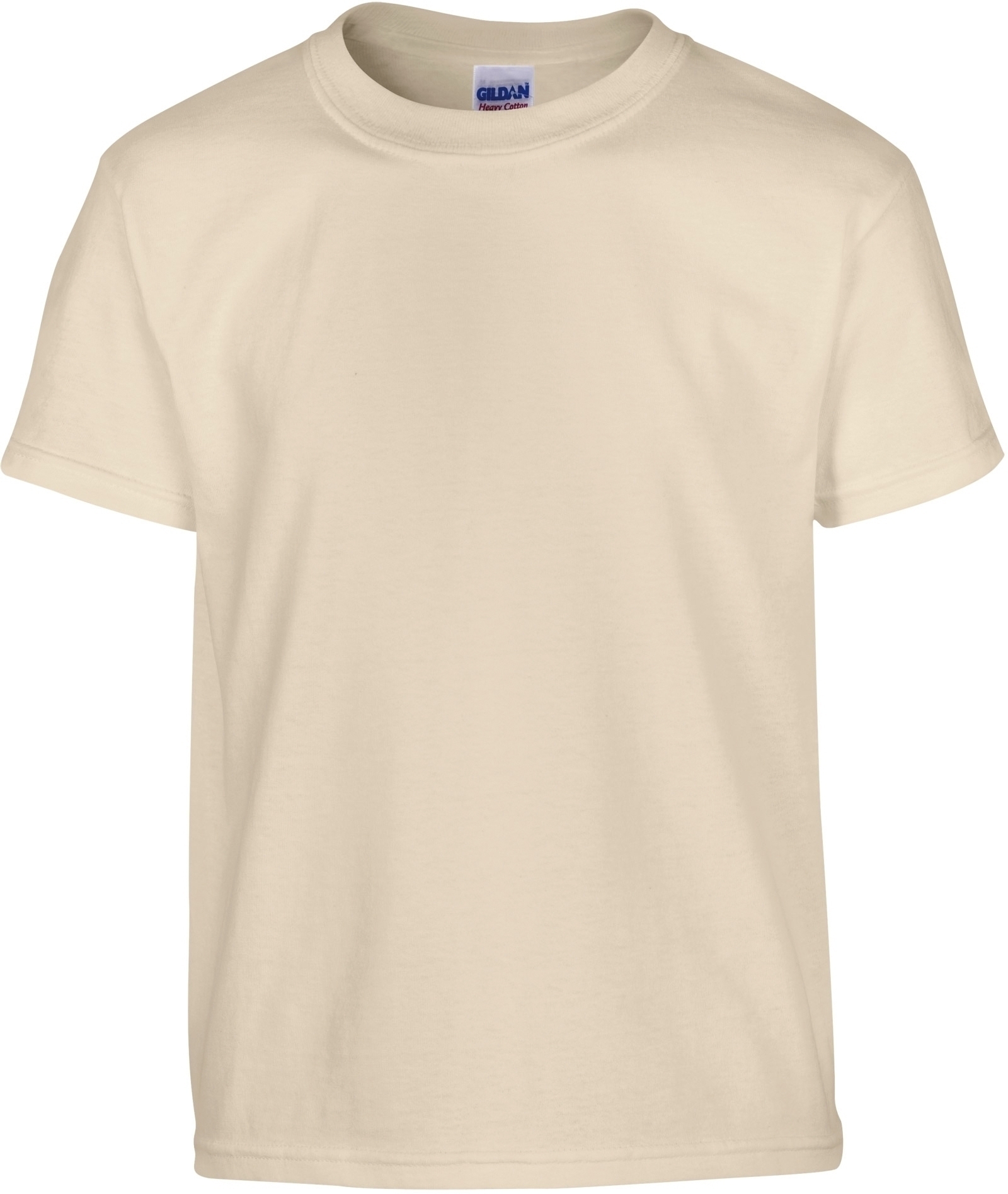 T-SHIRT ENFANT HEAVY Sand (x72) Beige, à personnaliser avec le logo de votre club. T-SHIRT ENFANT HEAVY Sand (x72) Beige