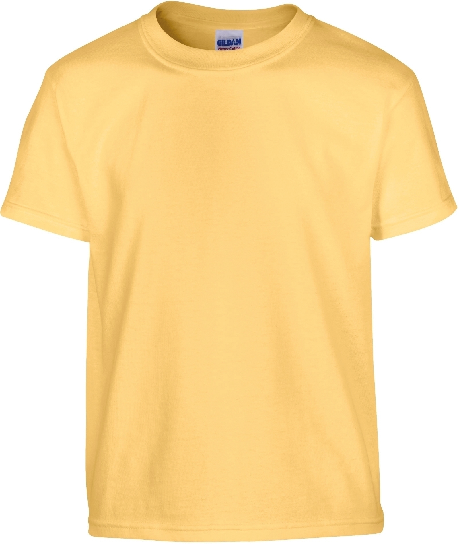 T-SHIRT ENFANT HEAVY Yellow Haze (x72) Jaune, à personnaliser avec le logo de votre club. T-SHIRT ENFANT HEAVY Yellow Haze (x72) Jaune