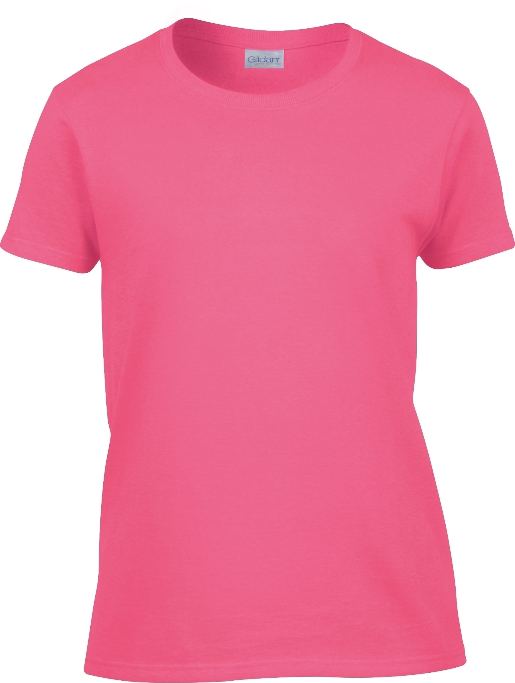 T-SHIRT FEMME HEAVY COTTON™ Safety Pink Rose
