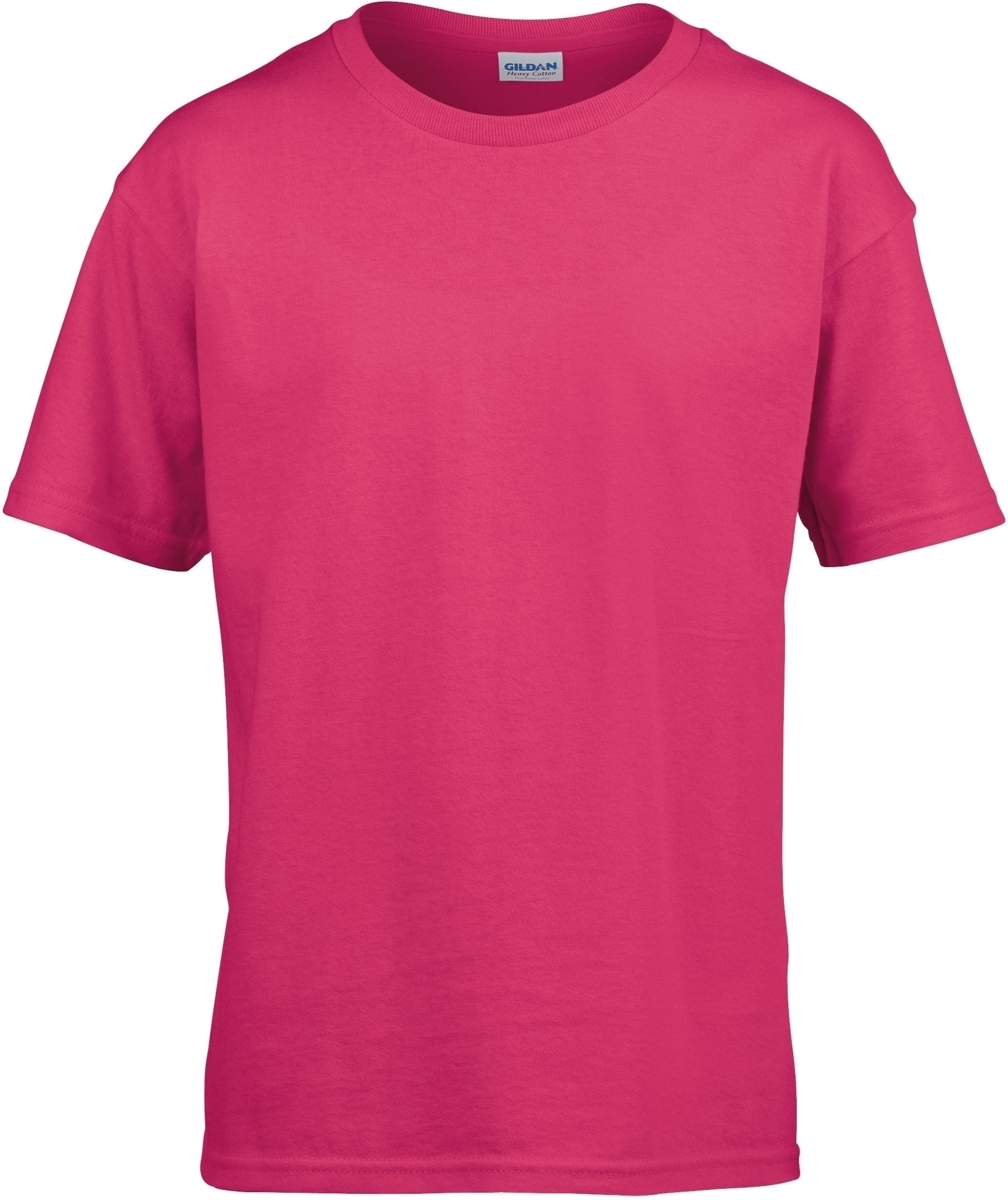 T-SHIRT ENFANT SOFTSTYLE Heliconia Rose, à personnaliser avec le logo de votre club. T-SHIRT ENFANT SOFTSTYLE Heliconia Rose