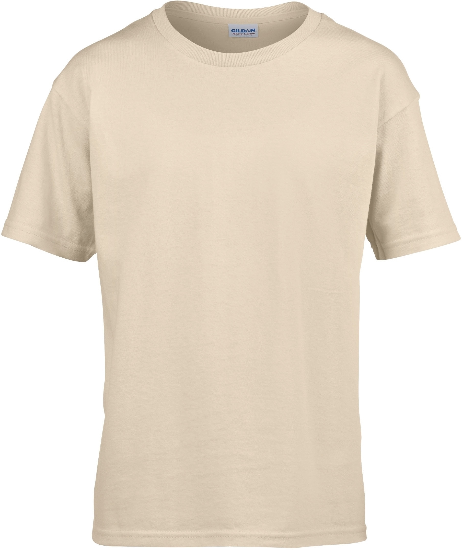 T-SHIRT ENFANT SOFTSTYLE Sand Beige, à personnaliser avec le logo de votre club. T-SHIRT ENFANT SOFTSTYLE Sand Beige