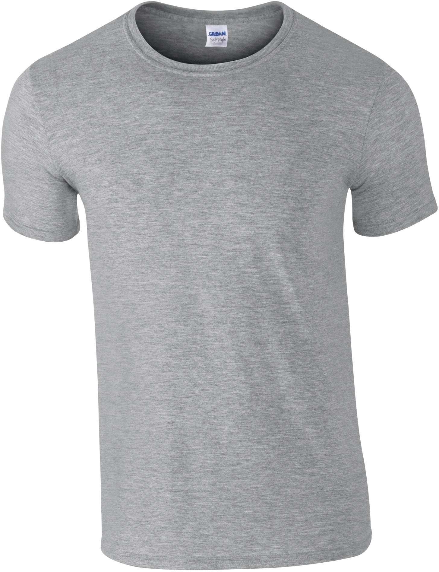 T-SHIRT ENFANT SOFTSTYLE RS Sport Grey Gris, à personnaliser avec le logo de votre club. T-SHIRT ENFANT SOFTSTYLE RS Sport Grey Gris