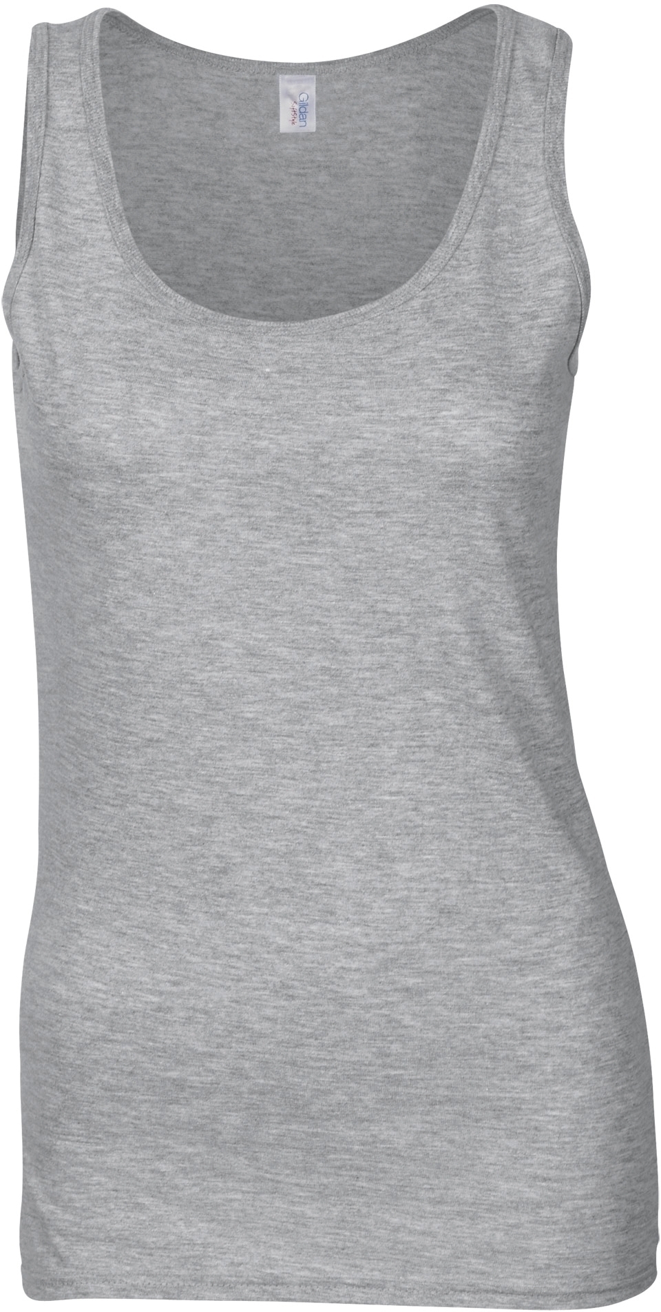 DÉBARDEUR FEMME SOFTSTYLE RS Sport Grey Gris, à personnaliser avec le logo de votre club. DÉBARDEUR FEMME SOFTSTYLE RS Sport Grey Gris