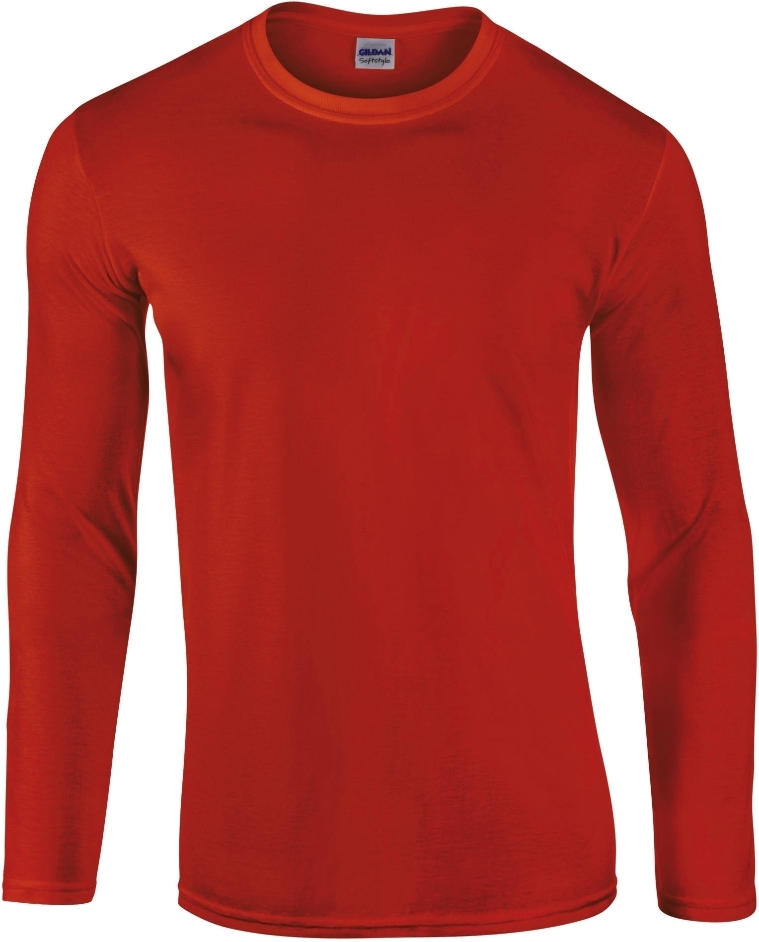 T-SHIRT HOMME MANCHES LONGUES SOFTSTYLE Red Rouge, à personnaliser avec le logo de votre club. T-SHIRT HOMME MANCHES LONGUES SOFTSTYLE Red Rouge