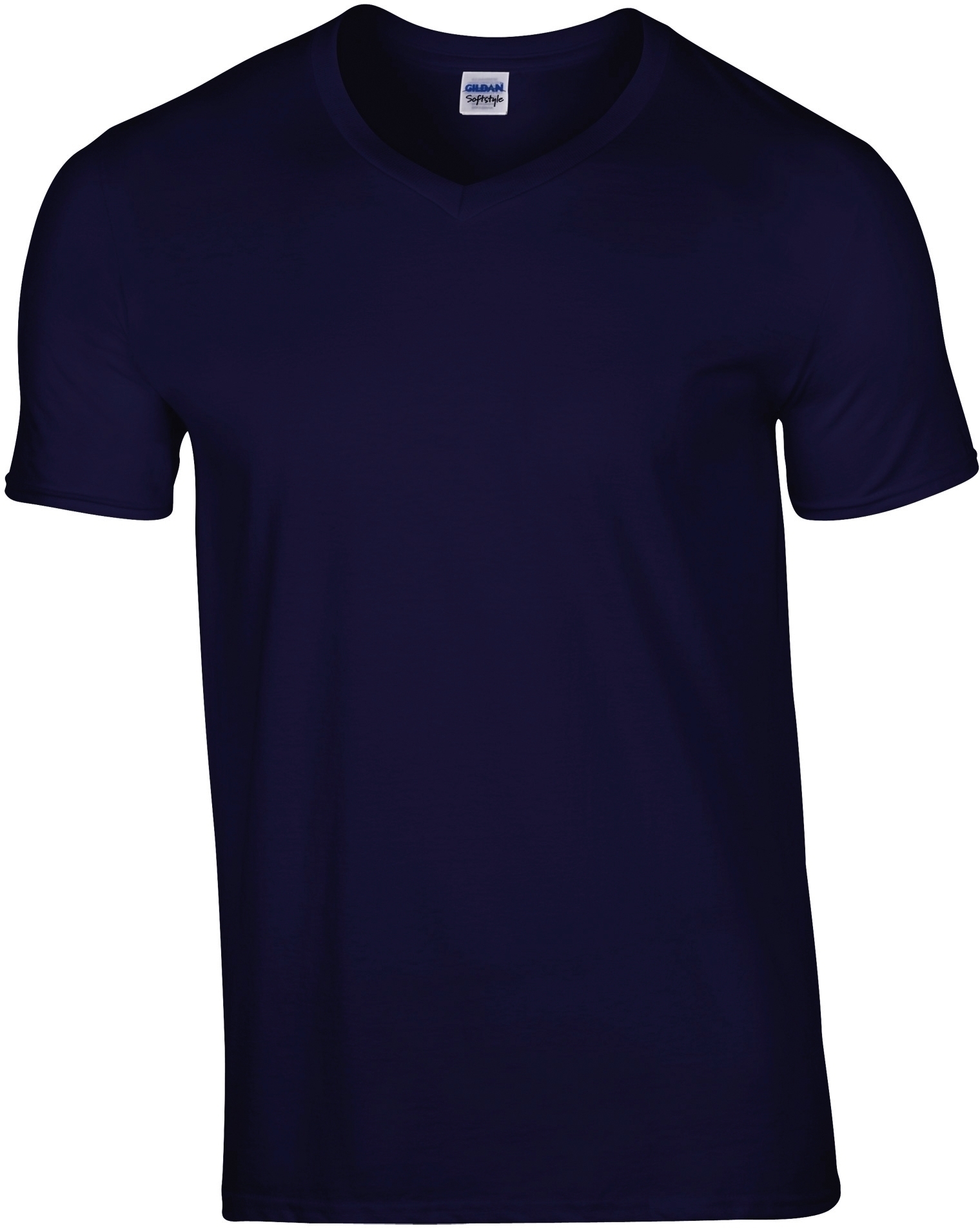 T-SHIRT HOMME COL V SOFTSTYLE Navy Bleu, à personnaliser avec le logo de votre club. T-SHIRT HOMME COL V SOFTSTYLE Navy Bleu