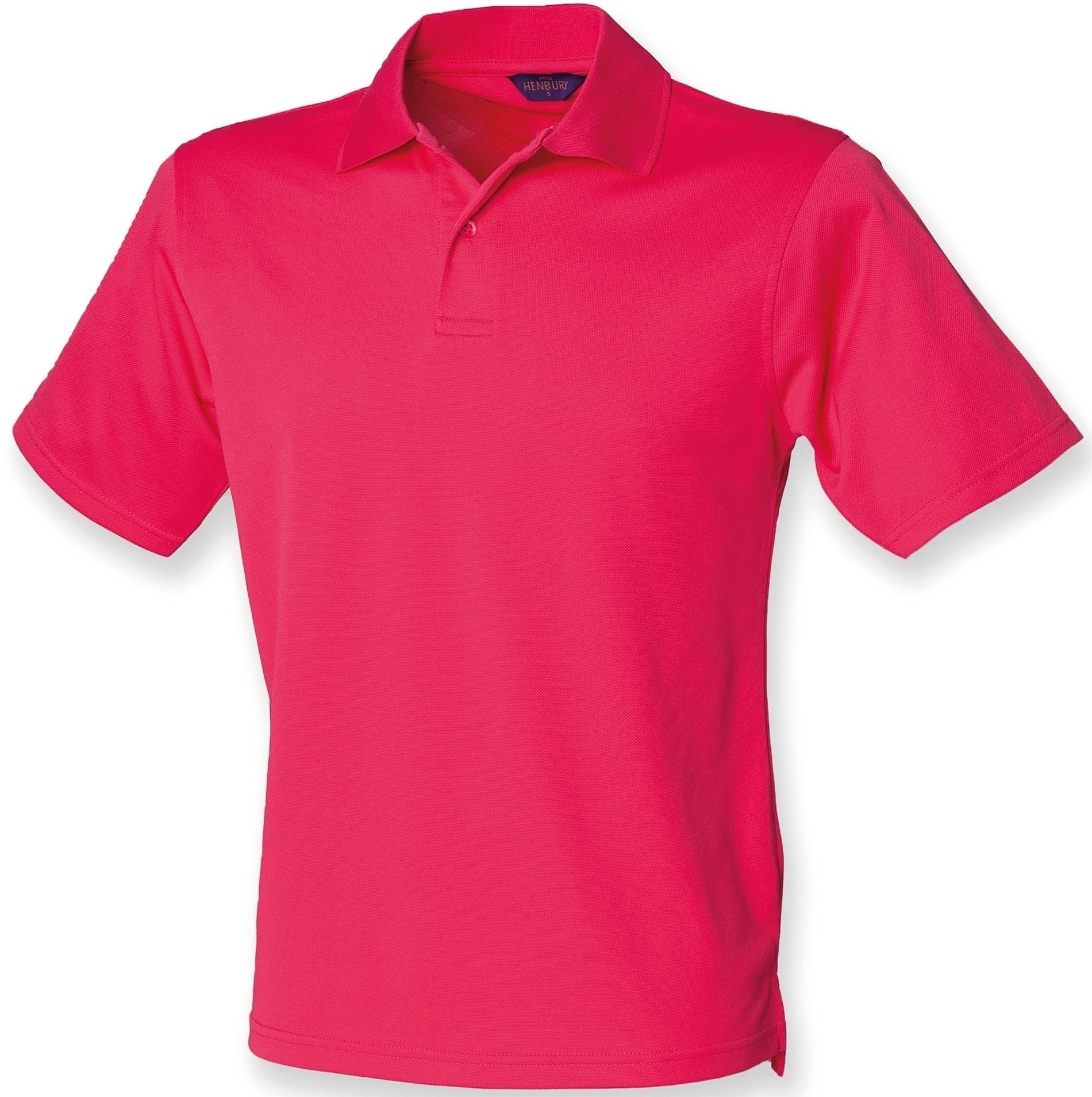 POLO HOMME COOLPLUS® Bright Pink Rose, à personnaliser avec le logo de votre club. POLO HOMME COOLPLUS® Bright Pink Rose