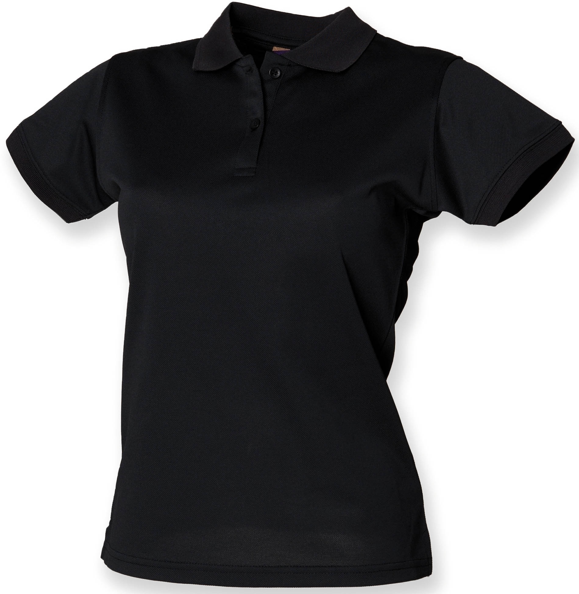 POLO FEMME COOLPLUS® Black Noir, à personnaliser avec le logo de votre club. POLO FEMME COOLPLUS® Black Noir