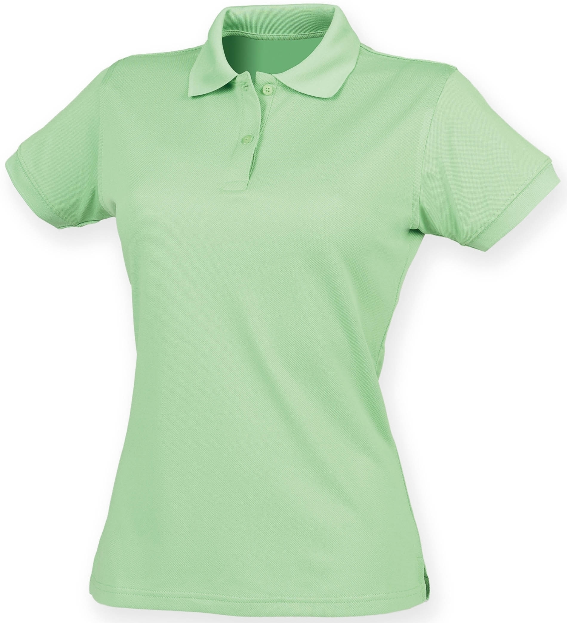 POLO FEMME COOLPLUS® Lime Vert, à personnaliser avec le logo de votre club. POLO FEMME COOLPLUS® Lime Vert