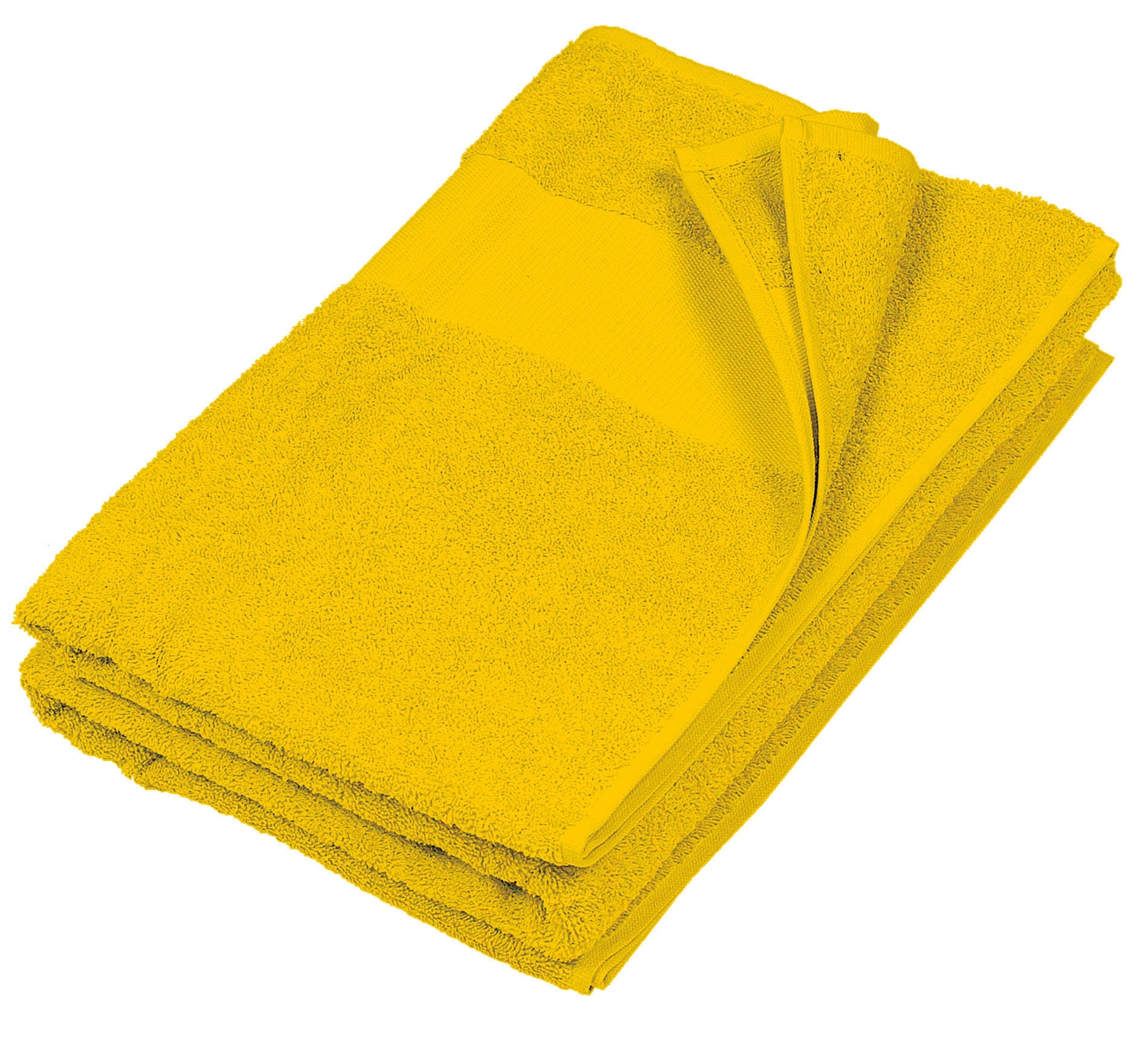 DRAP DE BAIN - 100 x 150 cm True Yellow Jaune, à personnaliser avec le logo de votre club. DRAP DE BAIN - 100 x 150 cm True Yellow Jaune