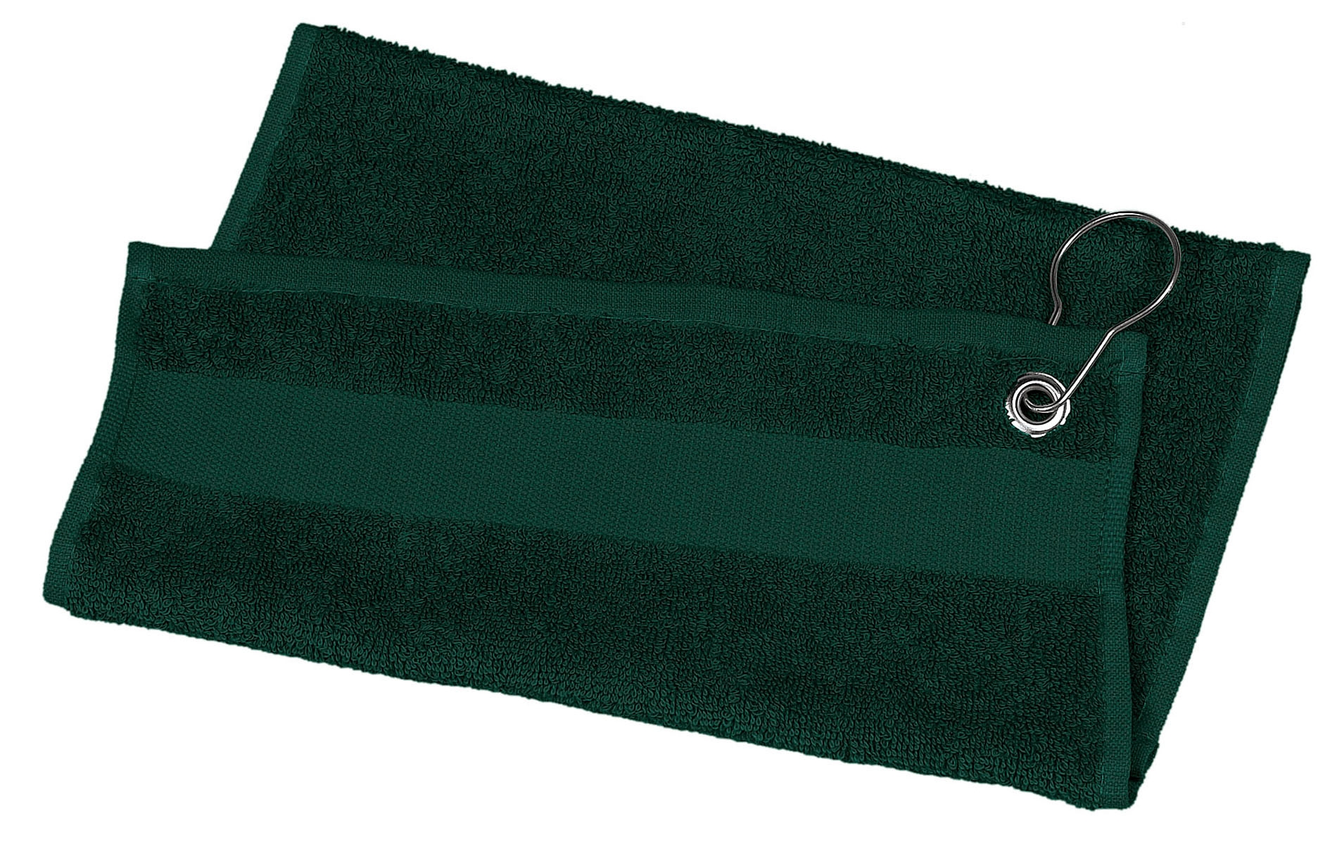 GOLF TOWEL > Serviette de golf Forest Green Vert, à personnaliser avec le logo de votre club. GOLF TOWEL > Serviette de golf Forest Green Vert
