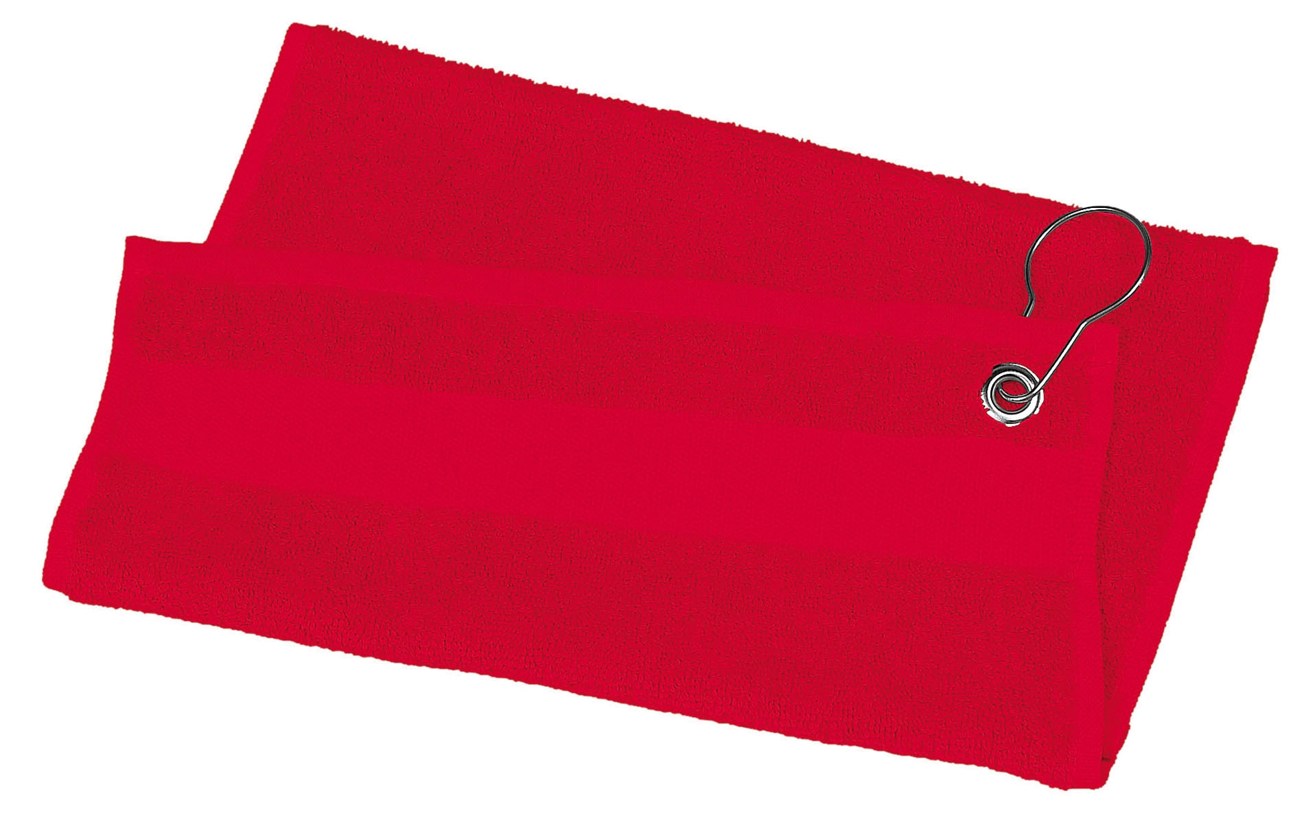 GOLF TOWEL > Serviette de golf Red Rouge, à personnaliser avec le logo de votre club. GOLF TOWEL > Serviette de golf Red Rouge
