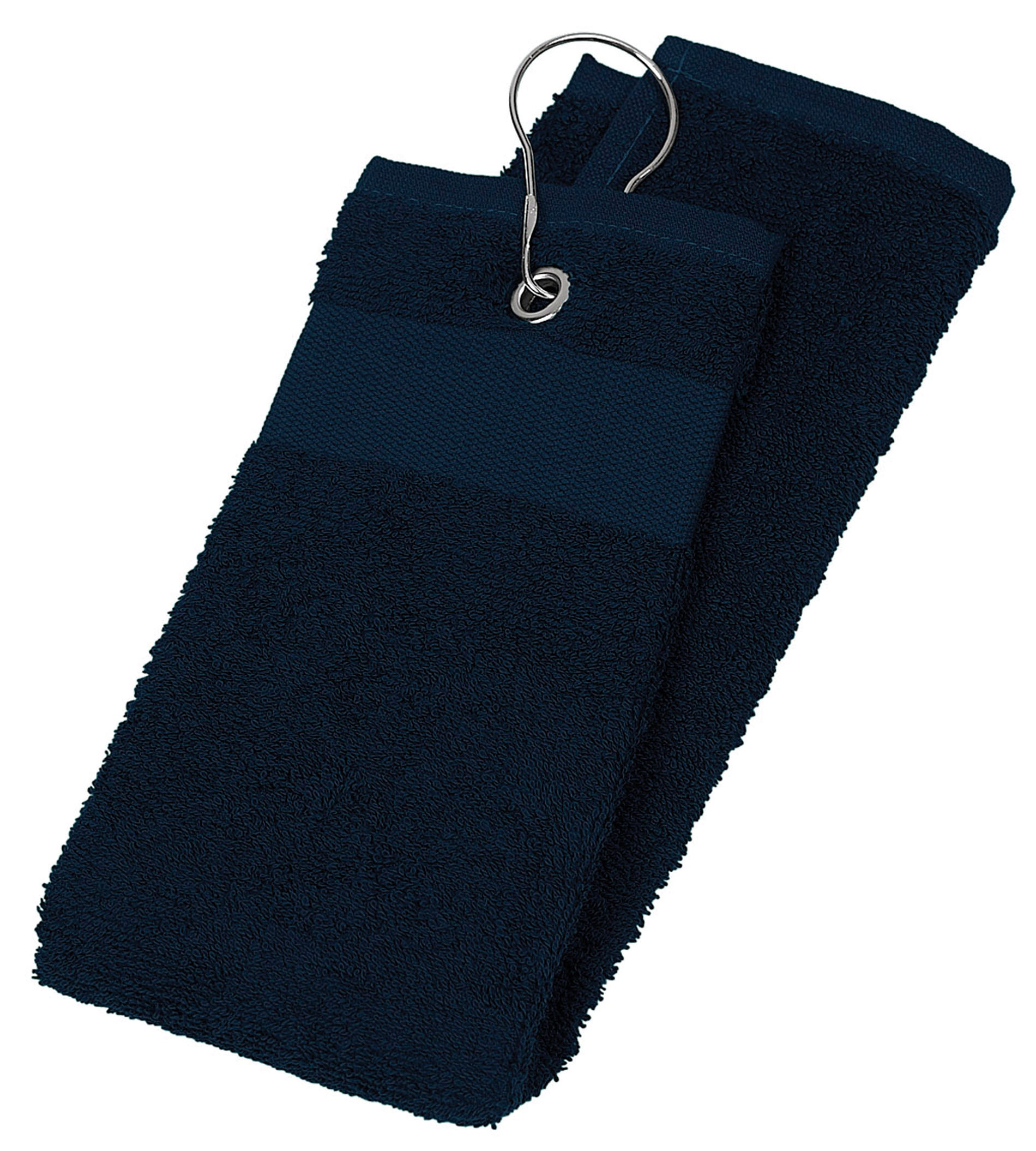 GOLF TOWEL CENTRAL > Serviette de golf Navy Bleu, à personnaliser avec le logo de votre club. GOLF TOWEL CENTRAL > Serviette de golf Navy Bleu
