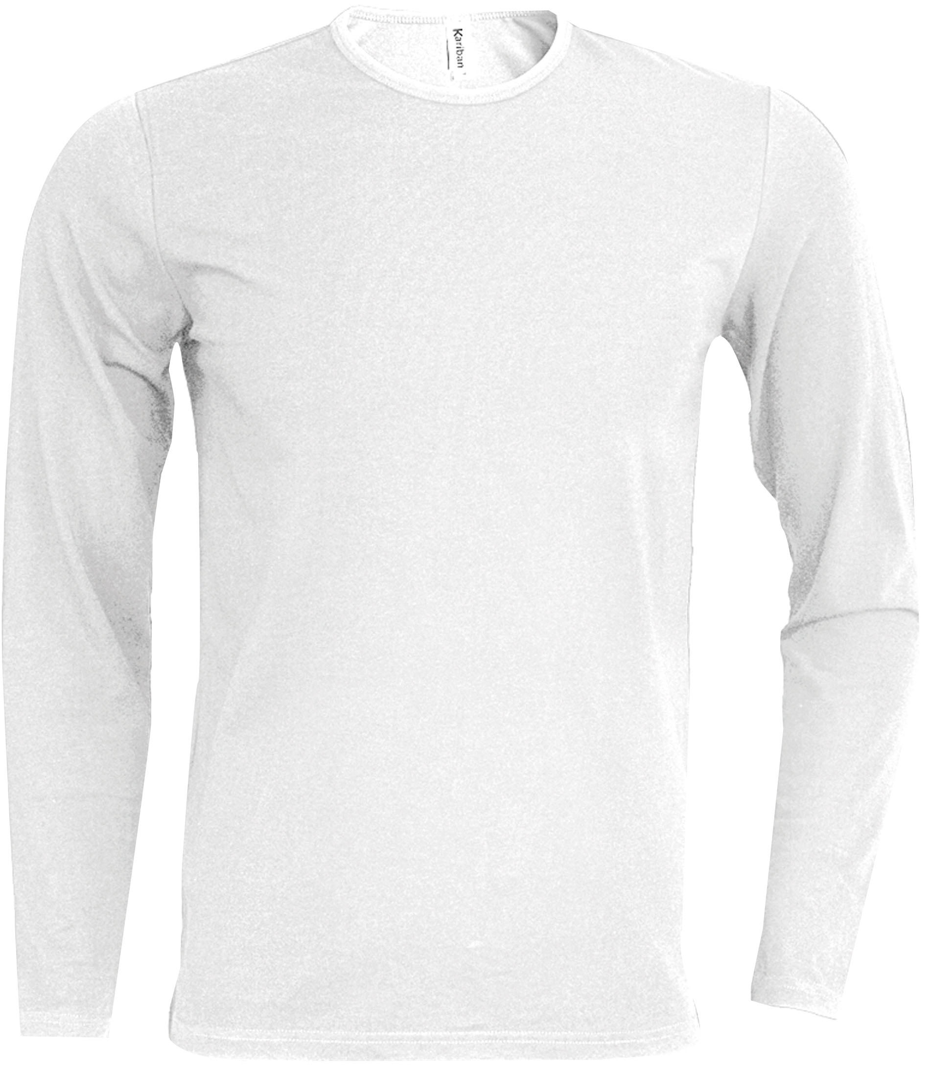 HELIOS > T-SHIRT COL ROND MANCHES LONGUES Blanc White, à personnaliser avec le logo de votre club. HELIOS > T-SHIRT COL ROND MANCHES LONGUES Blanc White