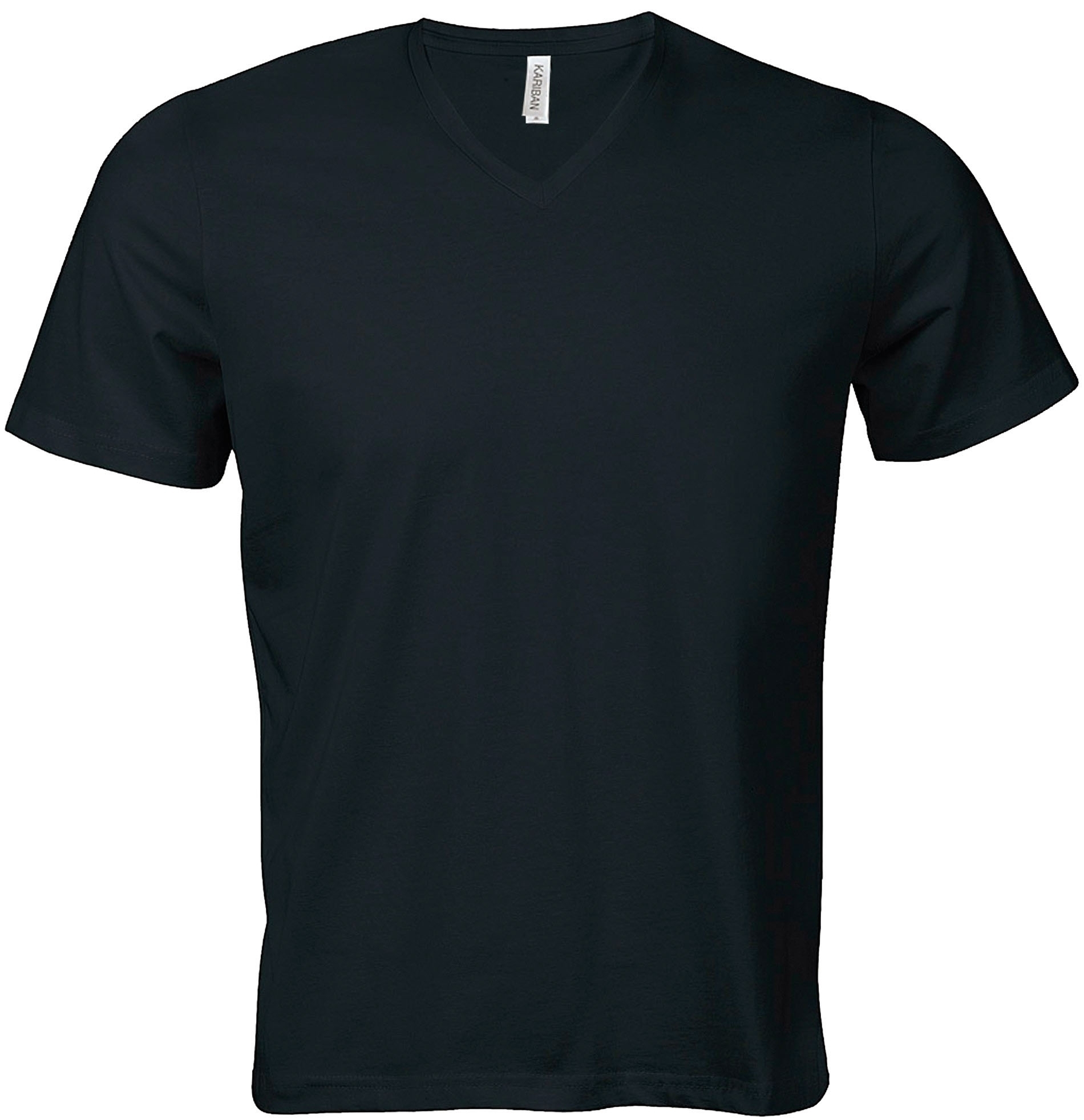 CALYPSO > T-SHIRT COL V MANCHES COURTES Black Noir, à personnaliser avec le logo de votre club. CALYPSO > T-SHIRT COL V MANCHES COURTES Black Noir