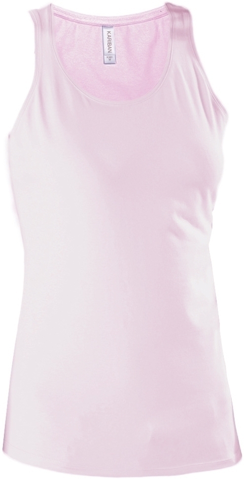 DÉBARDEUR FEMME Pale Pink Rose, à personnaliser avec le logo de votre club. DÉBARDEUR FEMME Pale Pink Rose