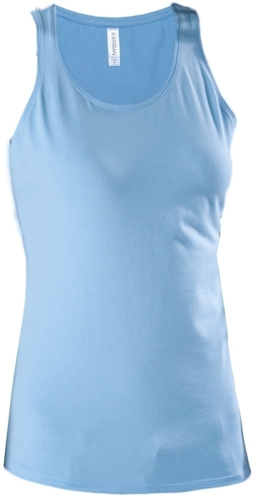 DÉBARDEUR FEMME Sky Blue Bleu, à personnaliser avec le logo de votre club. DÉBARDEUR FEMME Sky Blue Bleu