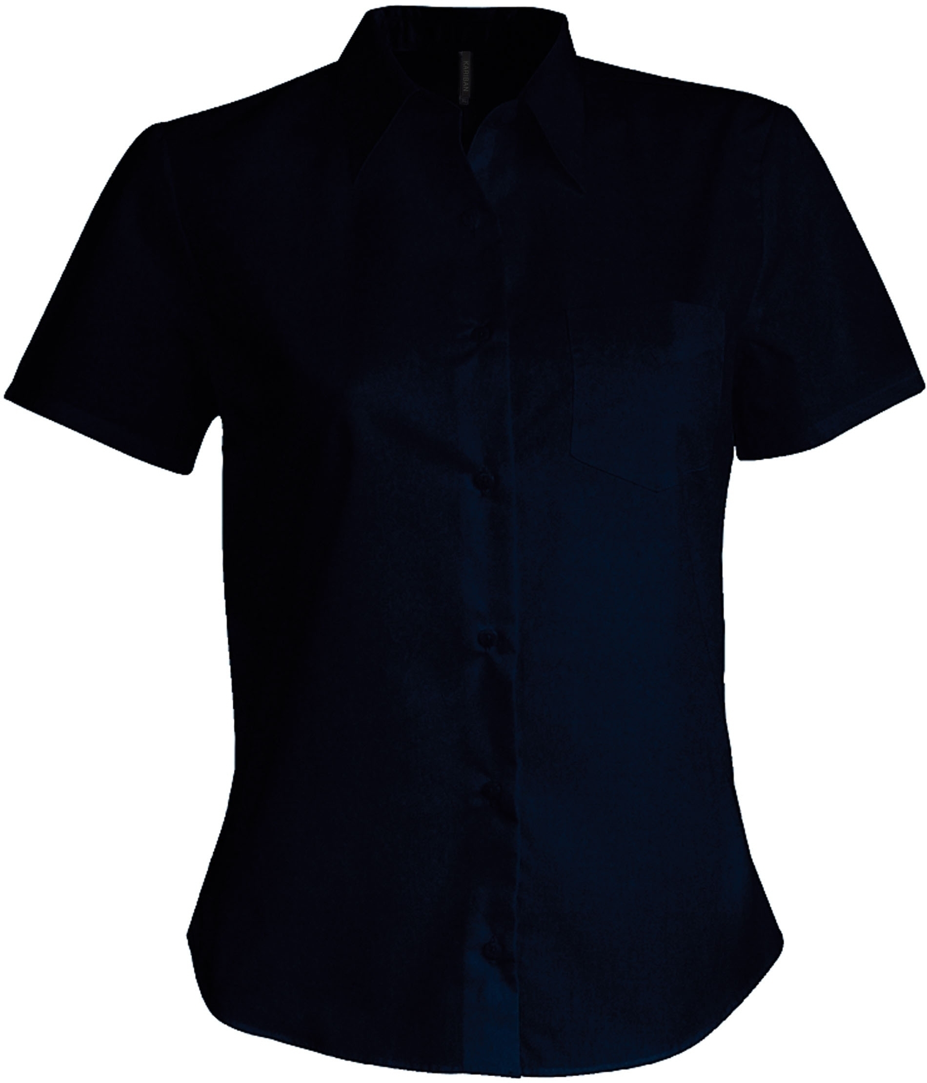 Judth > chemise manches courtes femme Navy Bleu, à personnaliser avec le logo de votre club. Judth > chemise manches courtes femme Navy Bleu