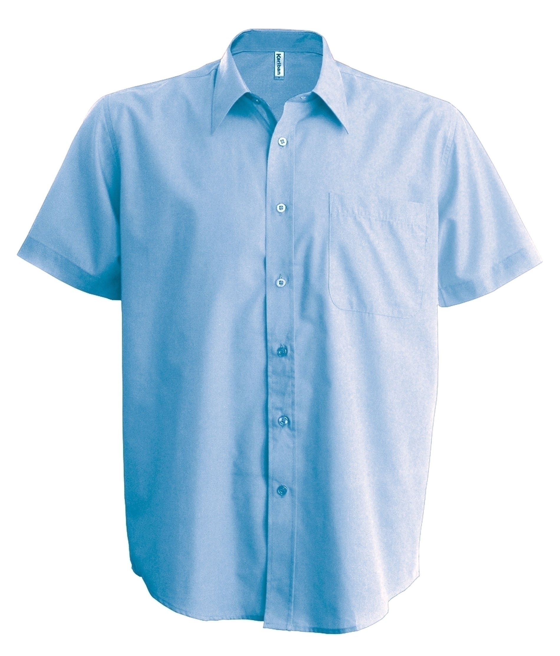 ACE > CHEMISE MANCHES COURTES Bright Sky Bleu, à personnaliser avec le logo de votre club. ACE > CHEMISE MANCHES COURTES Bright Sky Bleu