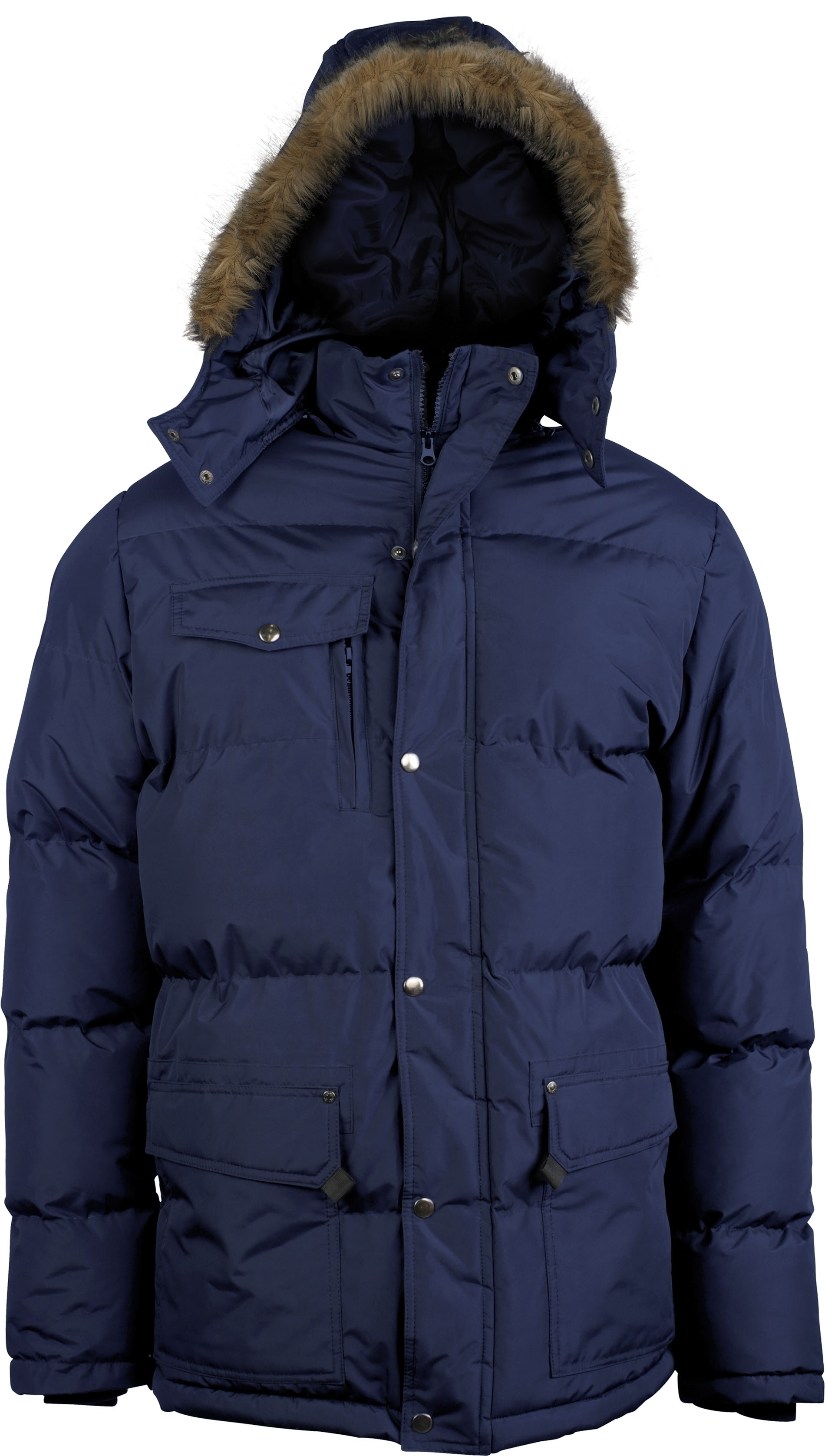 PARKA MATELASSÉE Navy Bleu, à personnaliser avec le logo de votre club. PARKA MATELASSÉE Navy Bleu