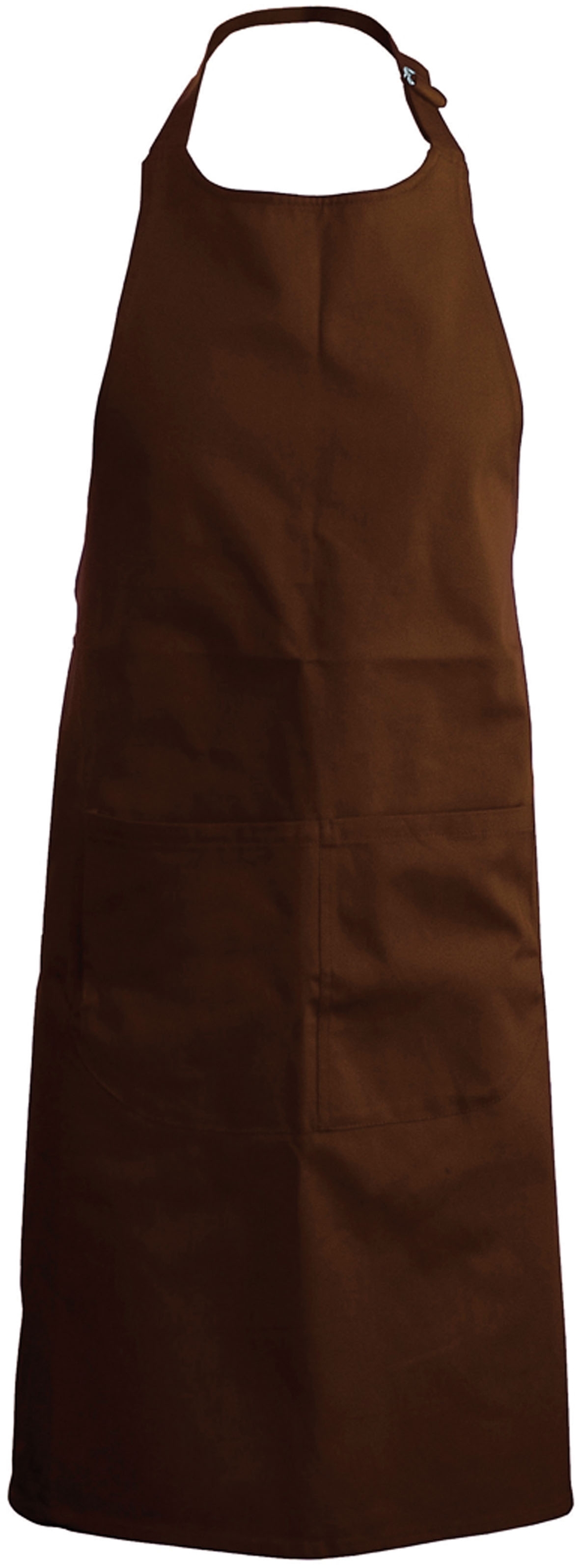 TABLIER POLYCOTON AVEC POCHE Chocolate Marron, à personnaliser avec le logo de votre club. TABLIER POLYCOTON AVEC POCHE Chocolate Marron